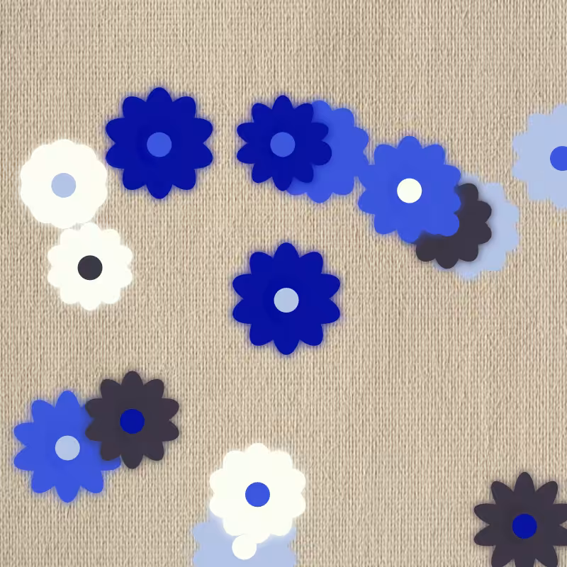 Blooming canvas #5