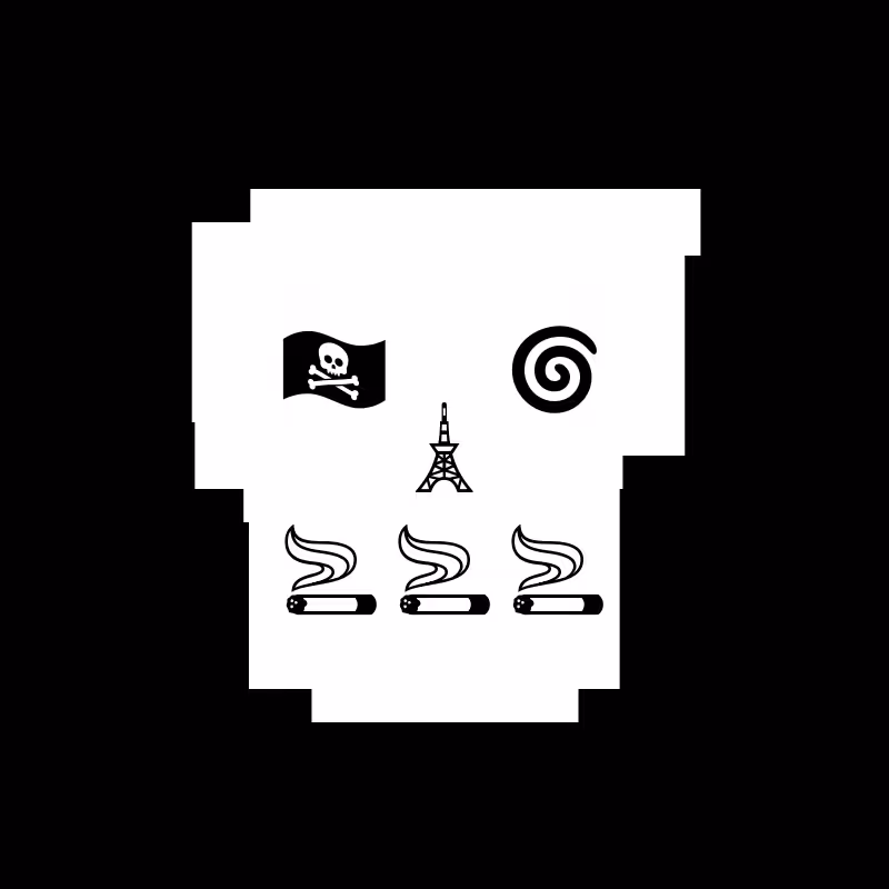 NotSkull(B&W) #96