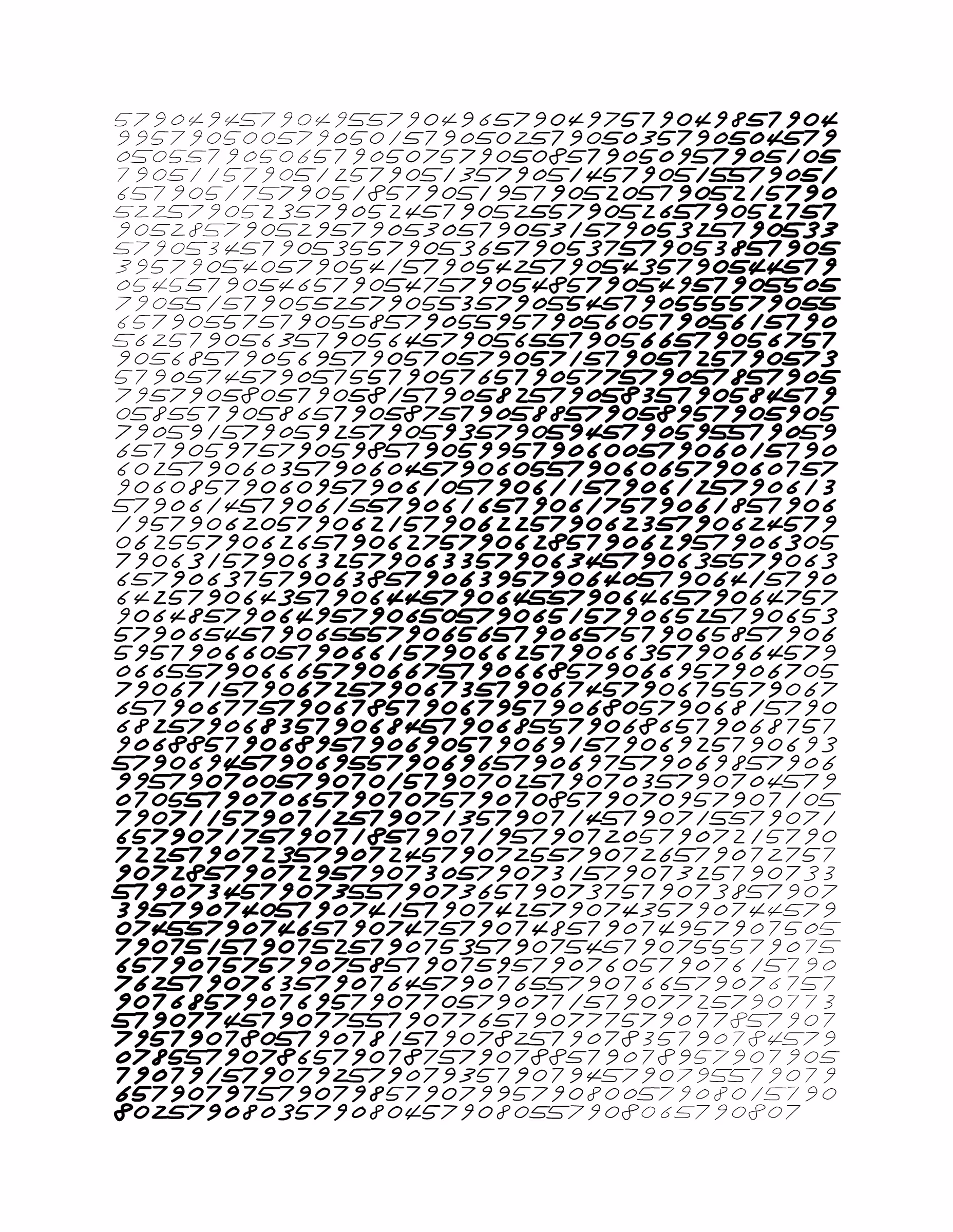 Endless (5,607,250 to Infinity) #603