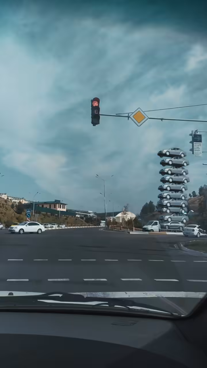 Funny Road Accident