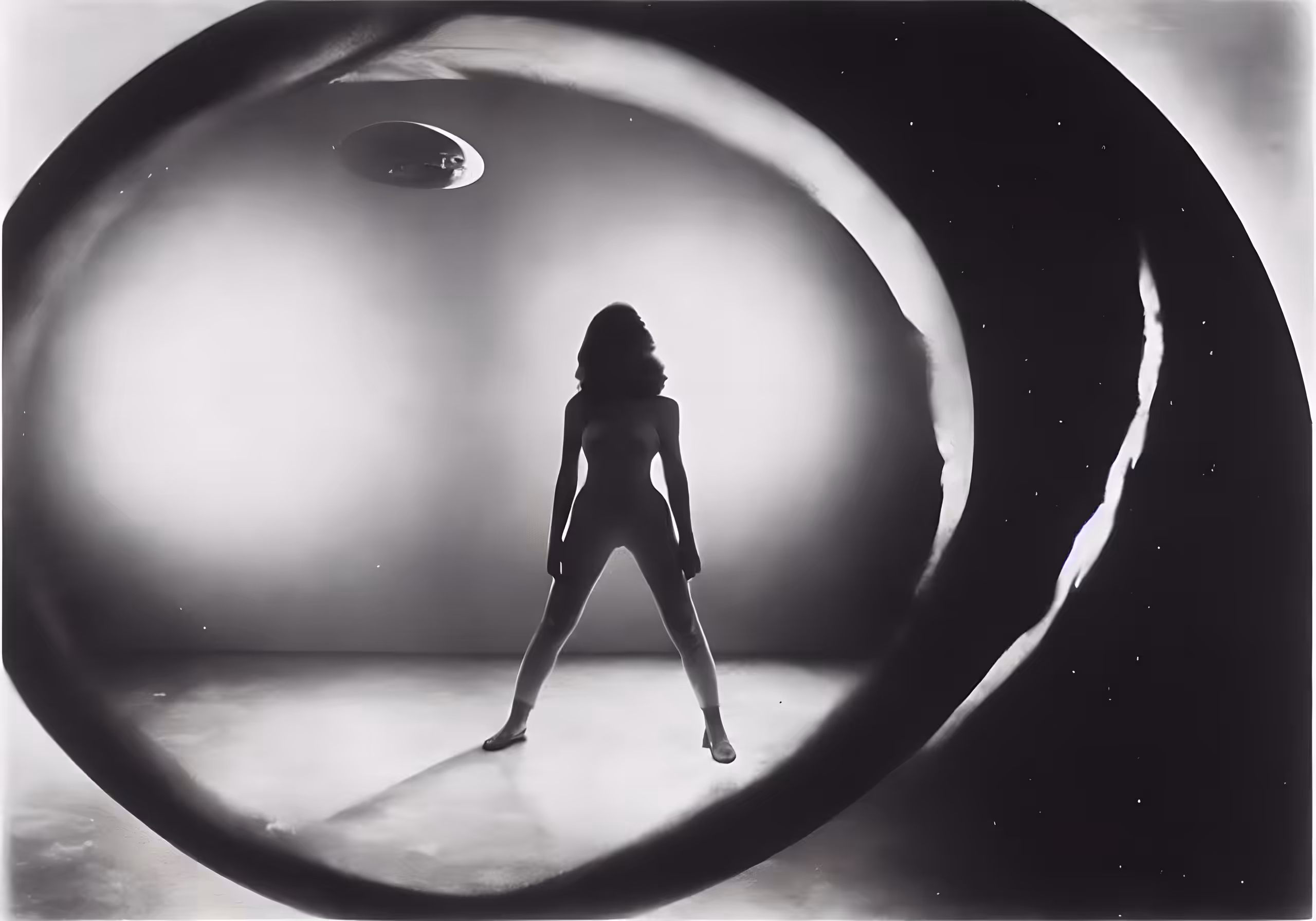 Retro Space Woman