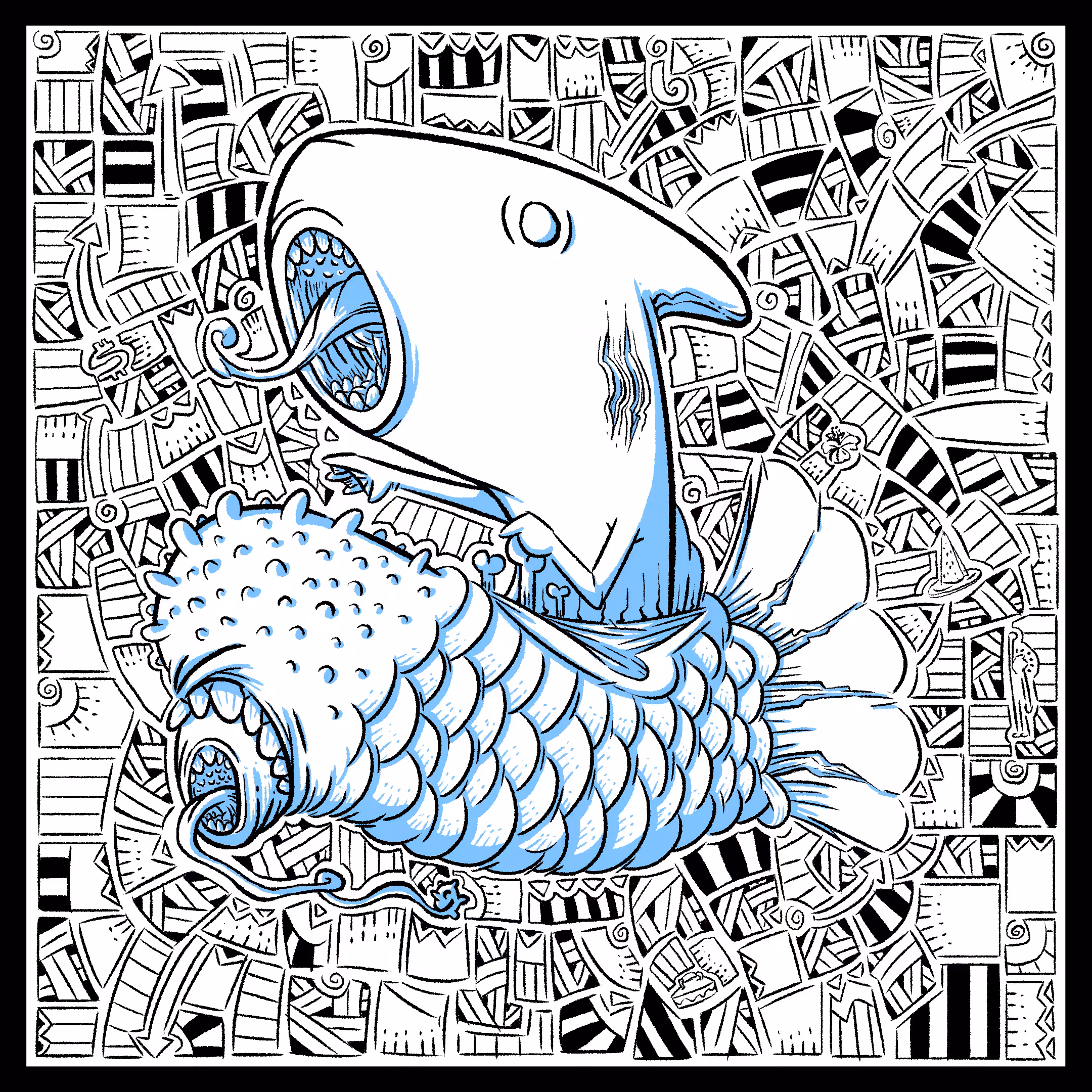 creature 004 Lineart