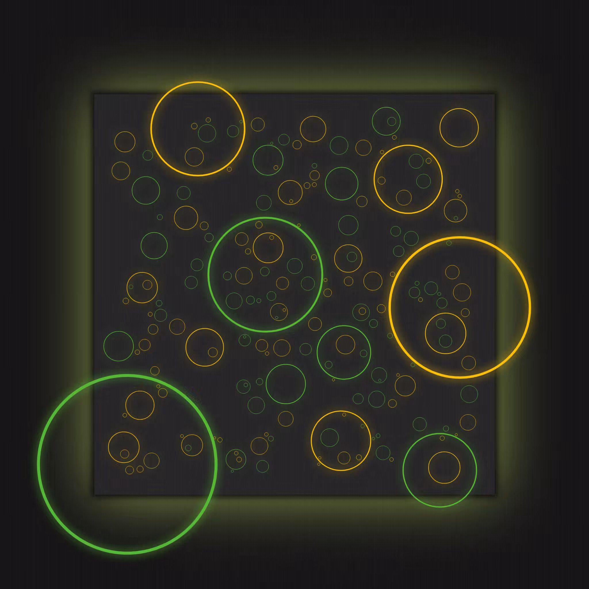 Nevercolliding Circles #55