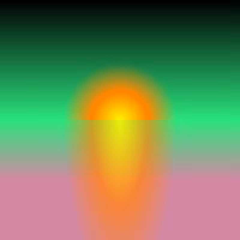 Sunset over random planet #6