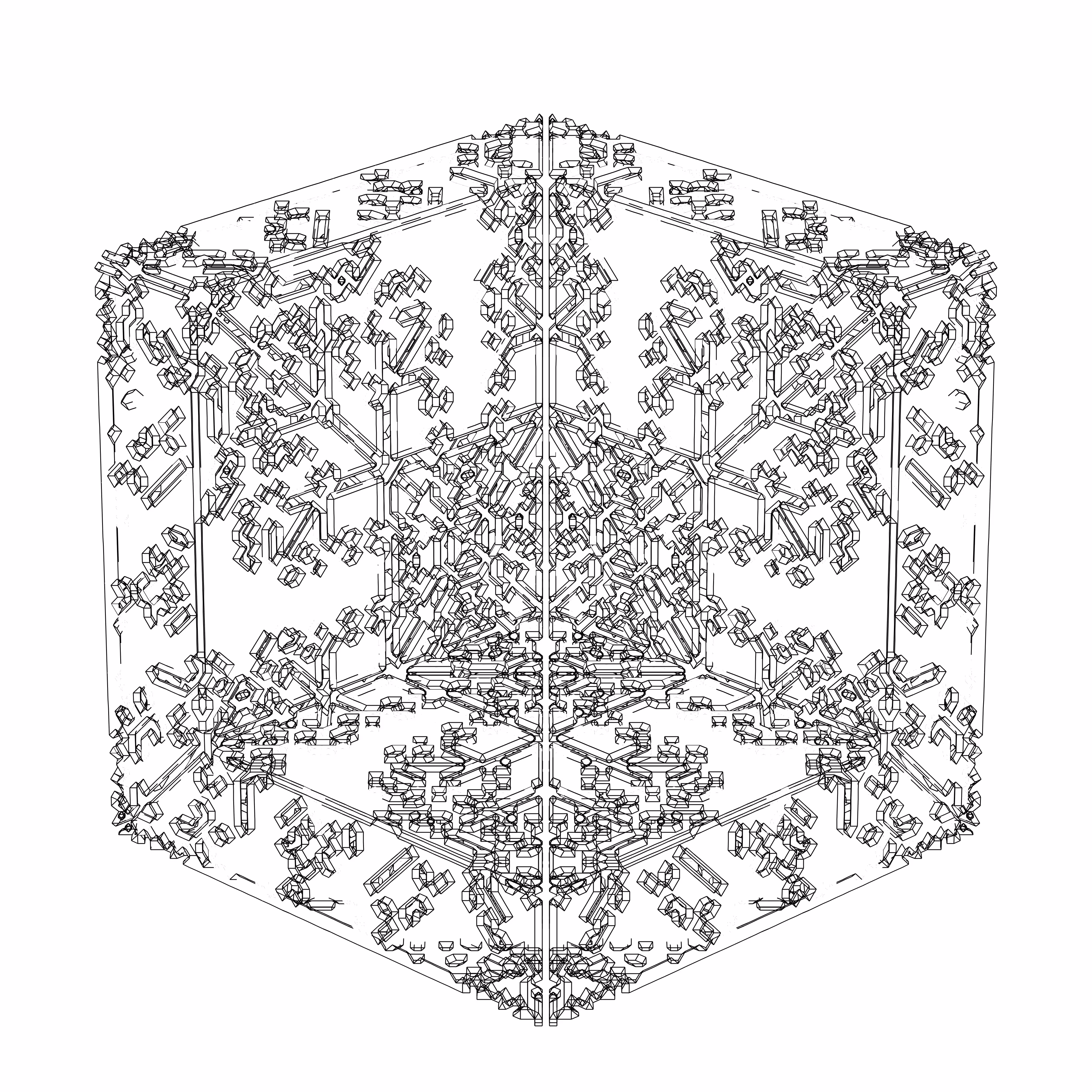 LL21 Alien Art Cube #53