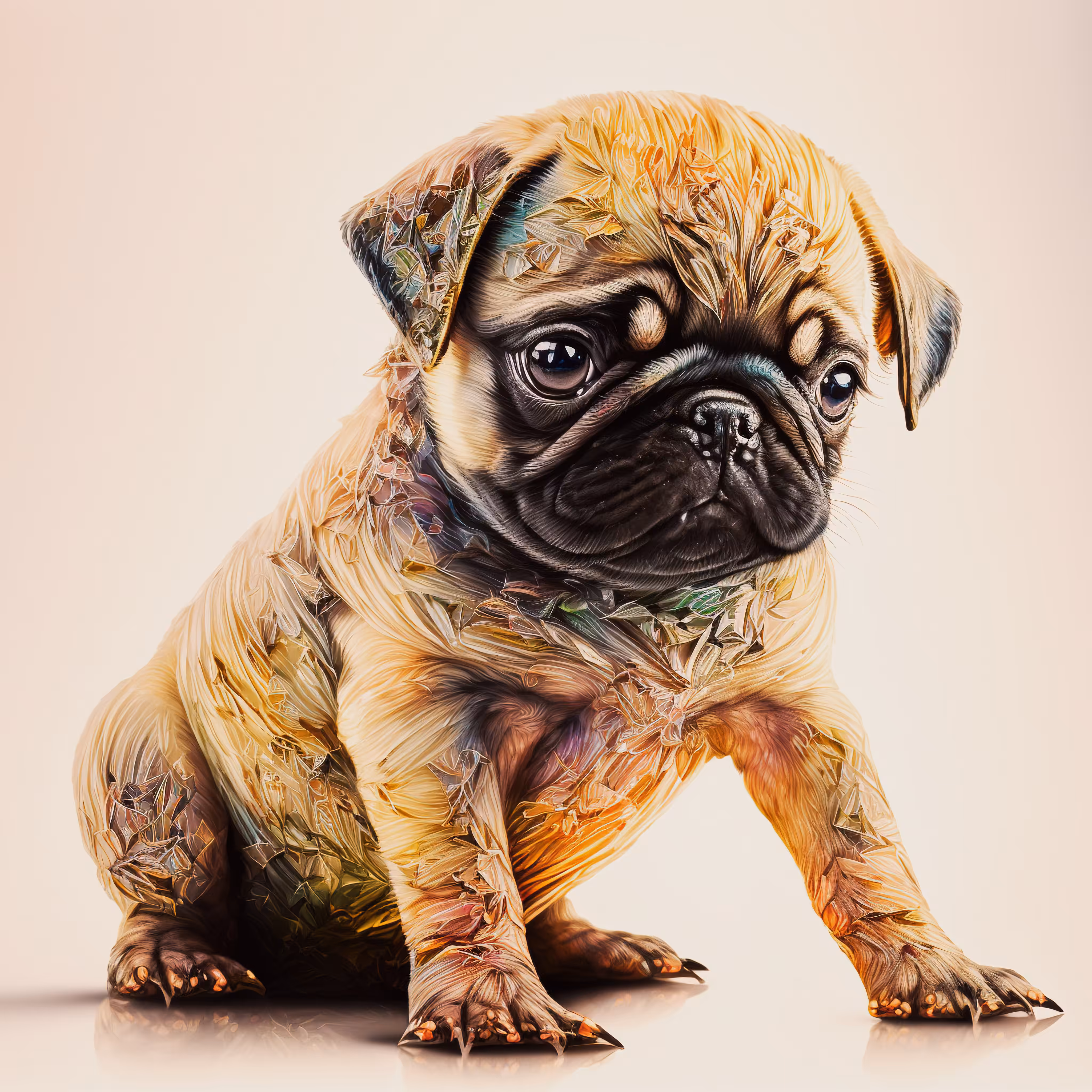 Beannie the pug