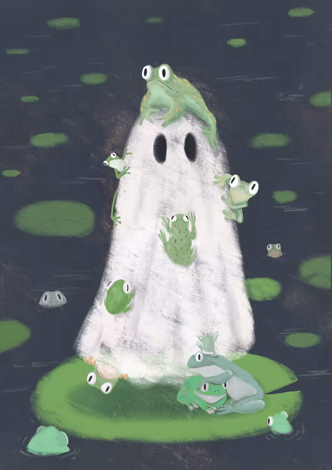 Ghost and Frogs