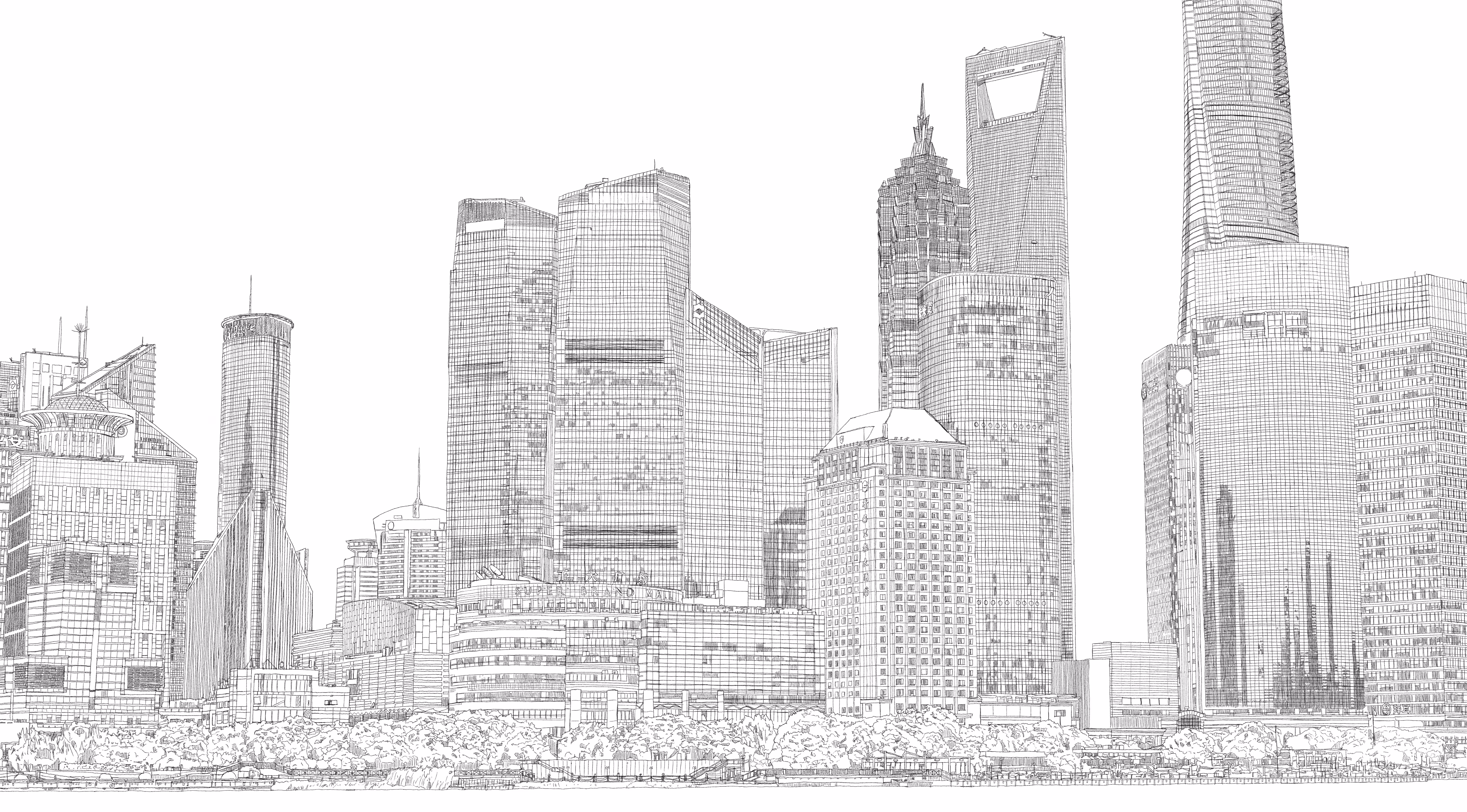 Shanghai Skyline