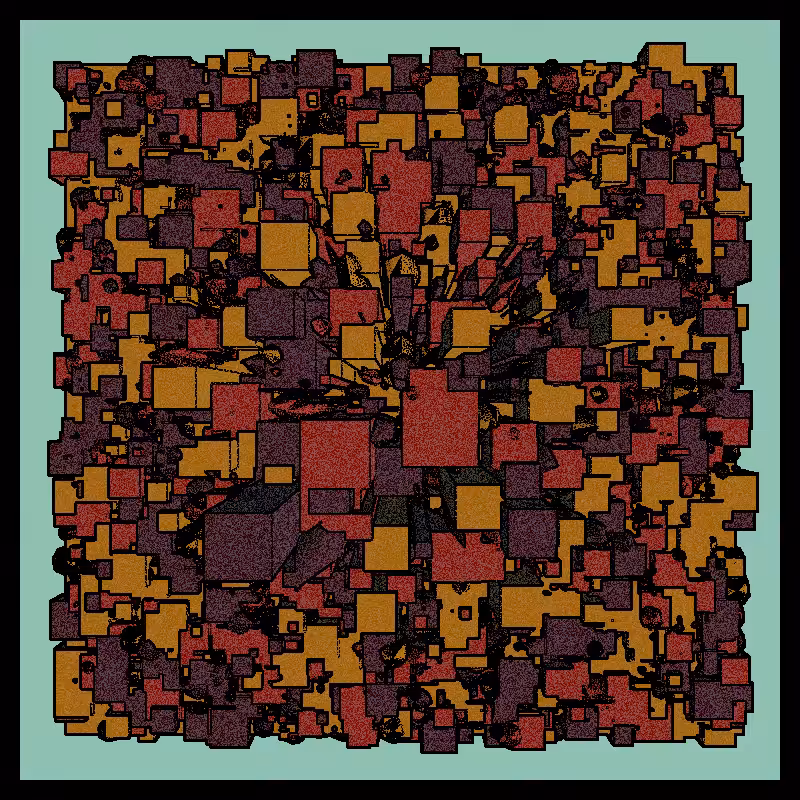 Crystal forest #35