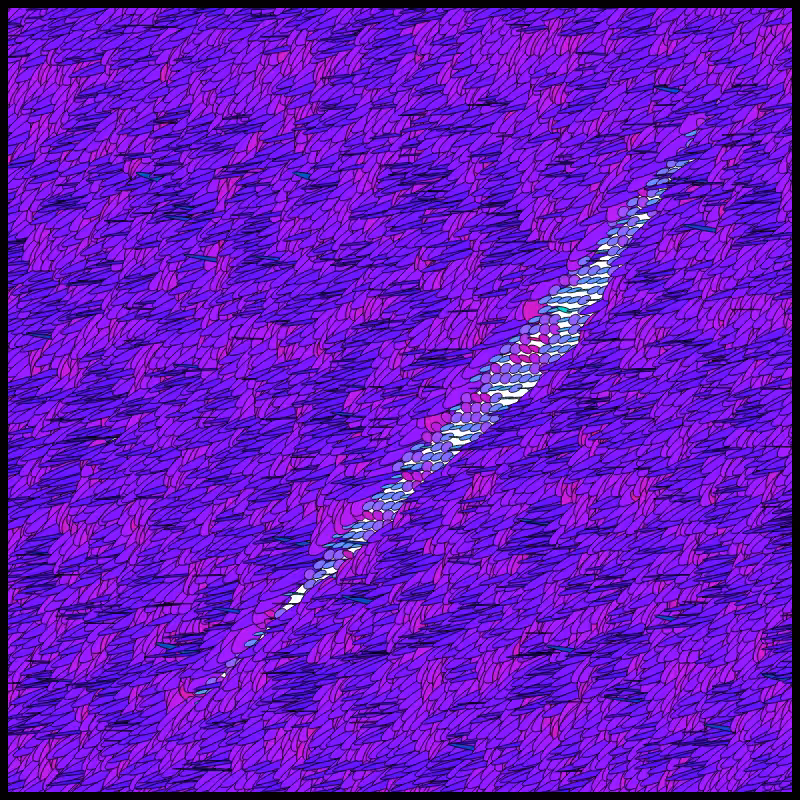 Flow Field Circles Triangle #20