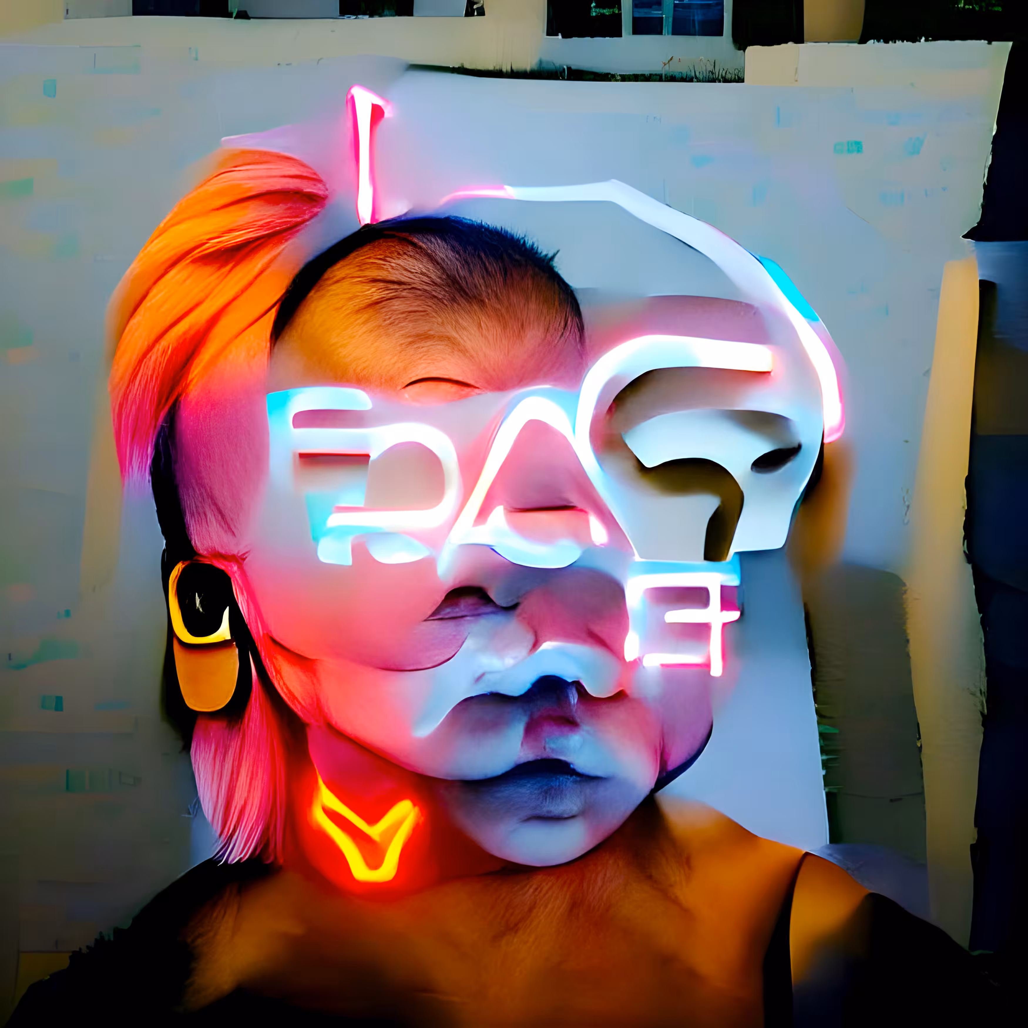 Neon Faces: Neon #042