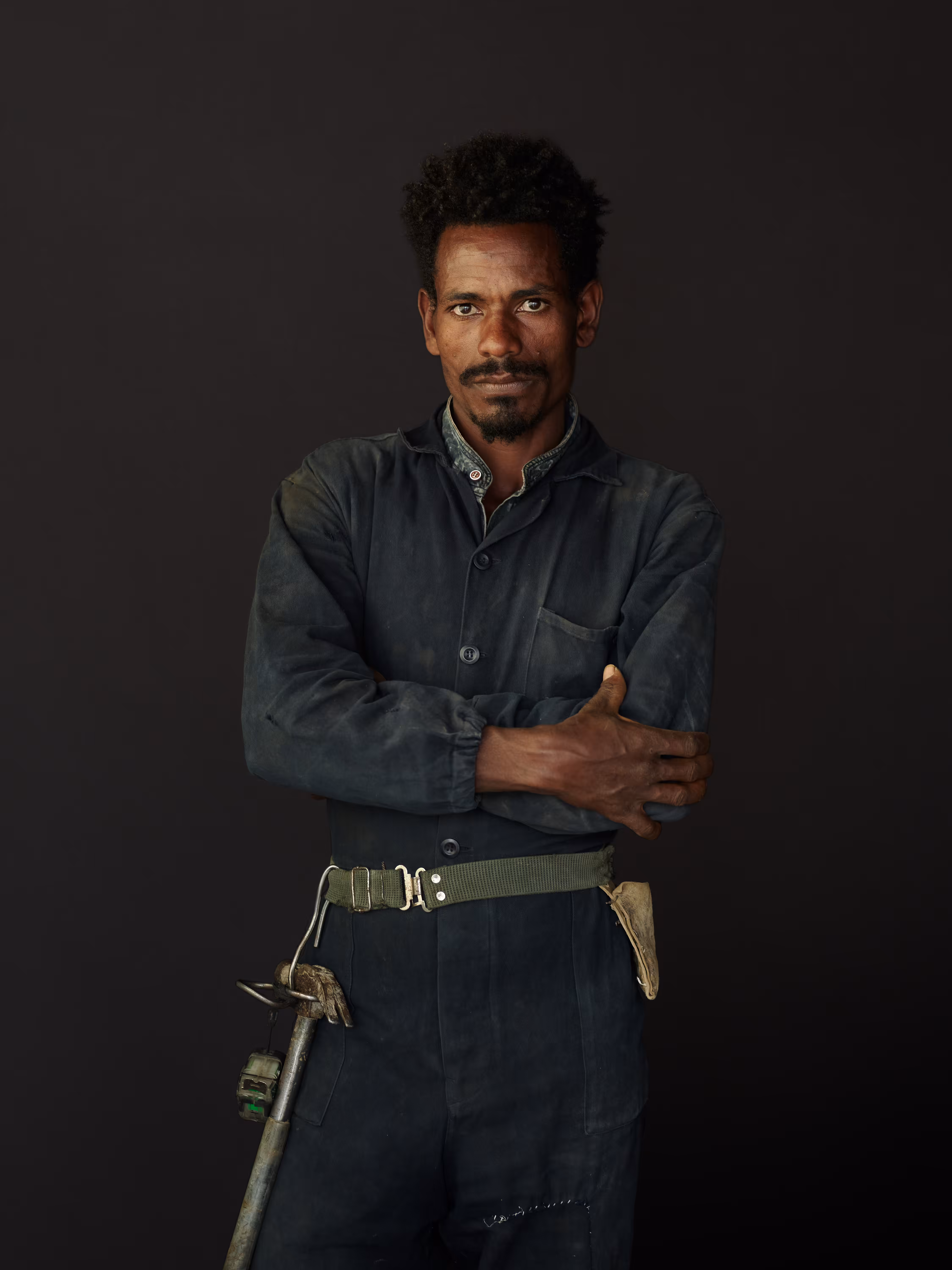 Ethiopia - Portraits - Portrait of Tariku, a construction foreman 