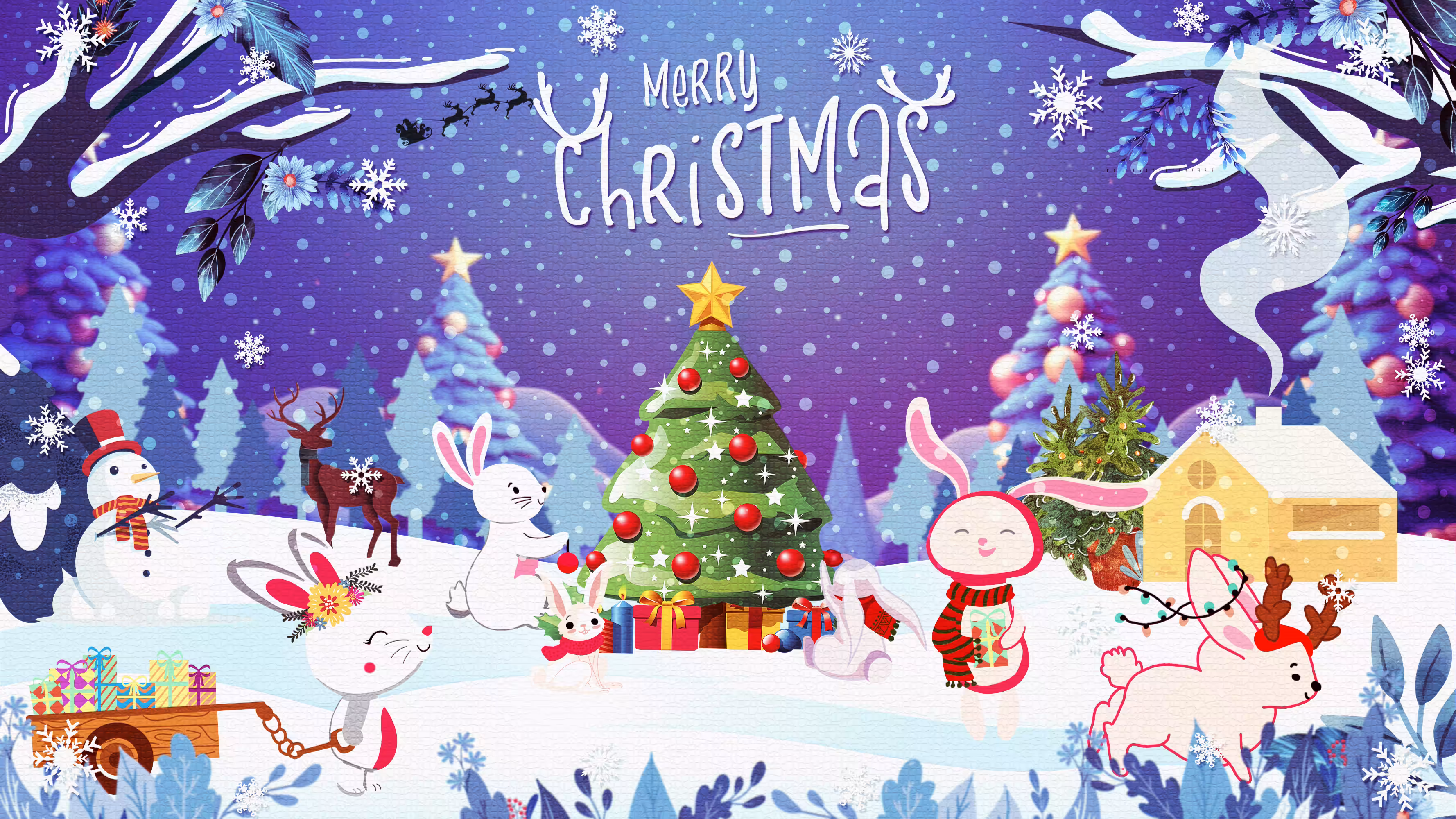 Farewell to the Rabbit Year: A Joyful Christmas Celebration