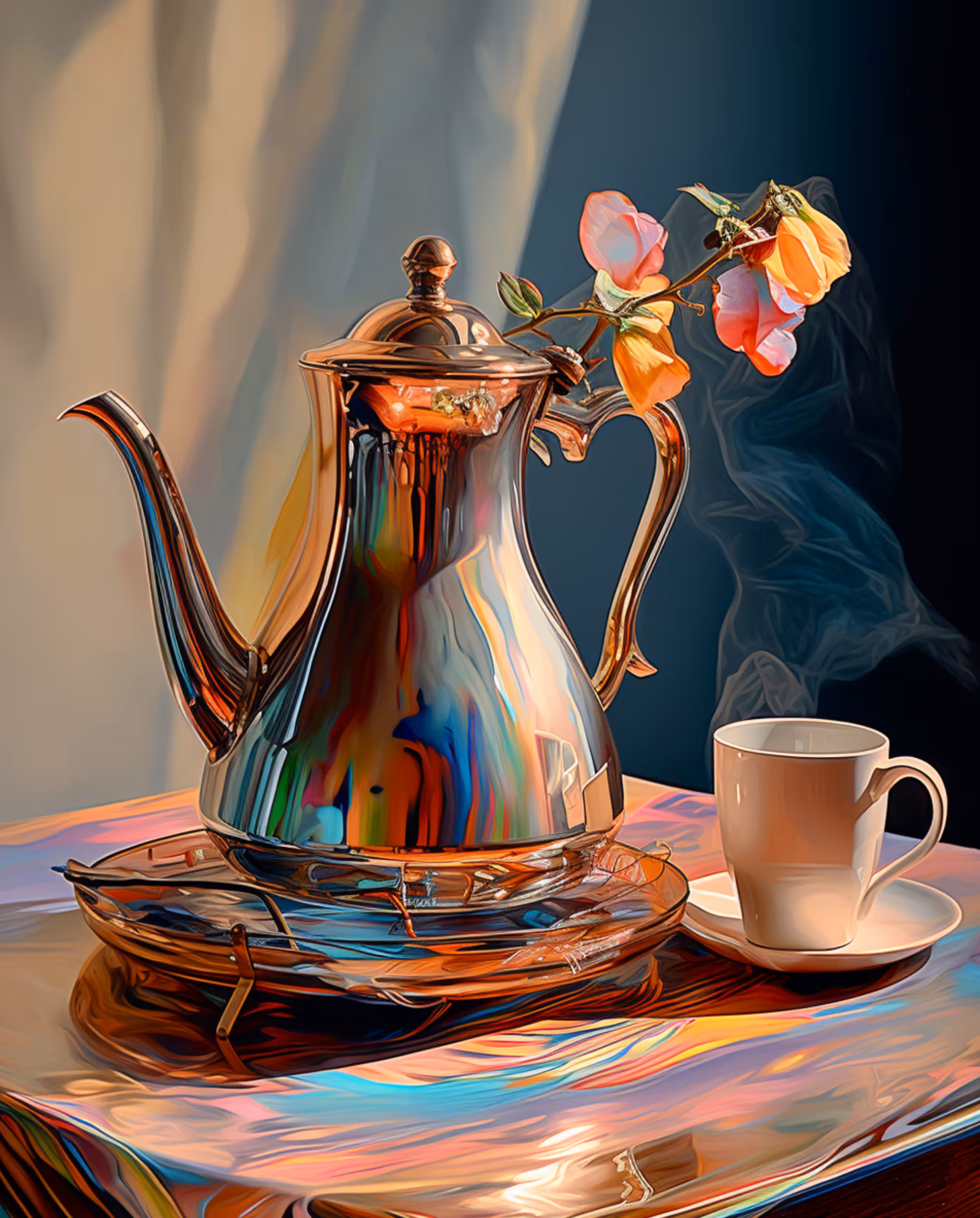 Psychedelic tea party