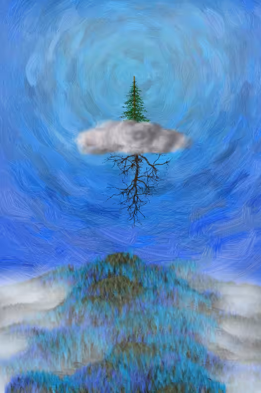 Tree and Cloud #4