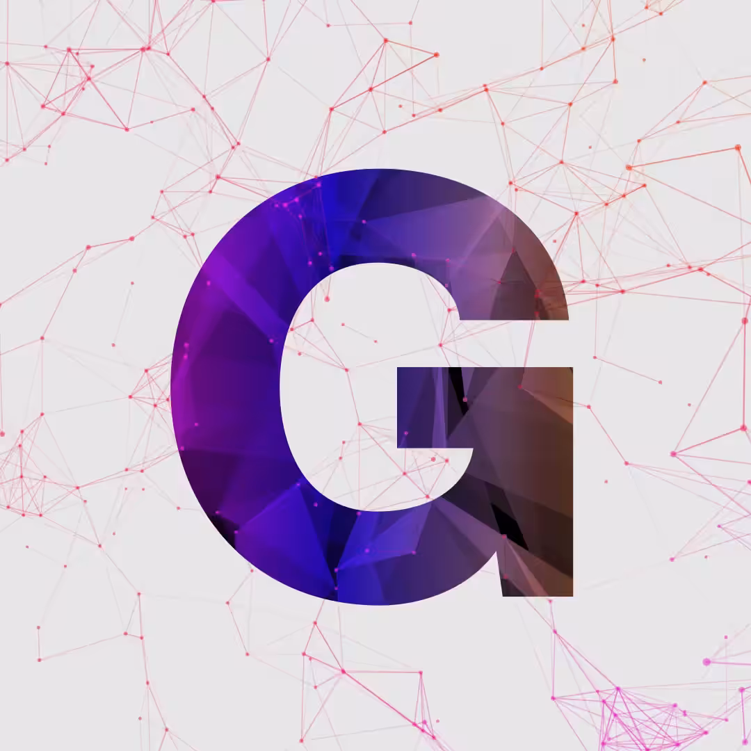 Abstract Alphabet - Letter G