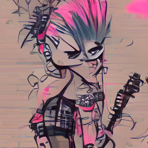 Scribbled Punk #5