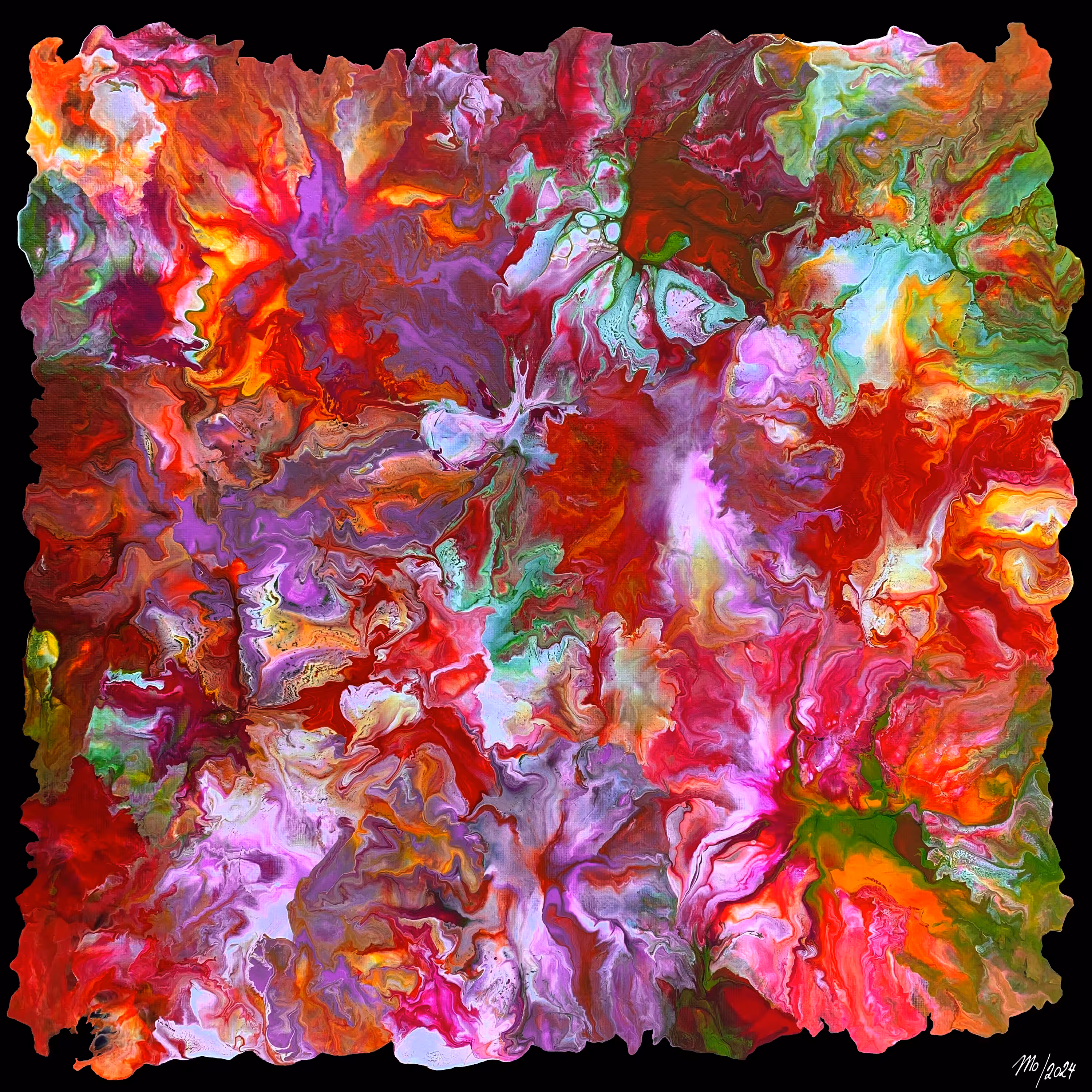 Fiery Flowers