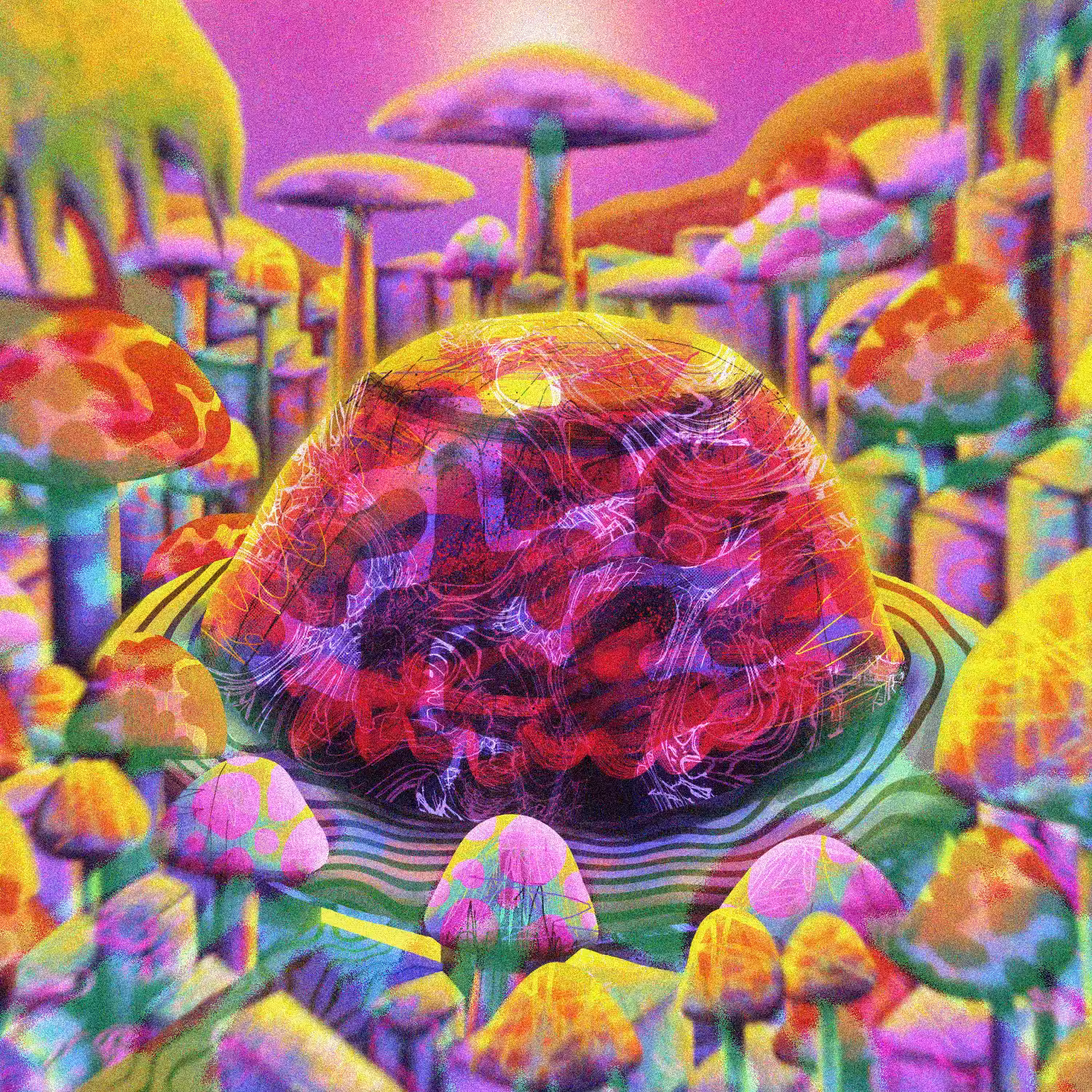 Fantasy Mushroom City