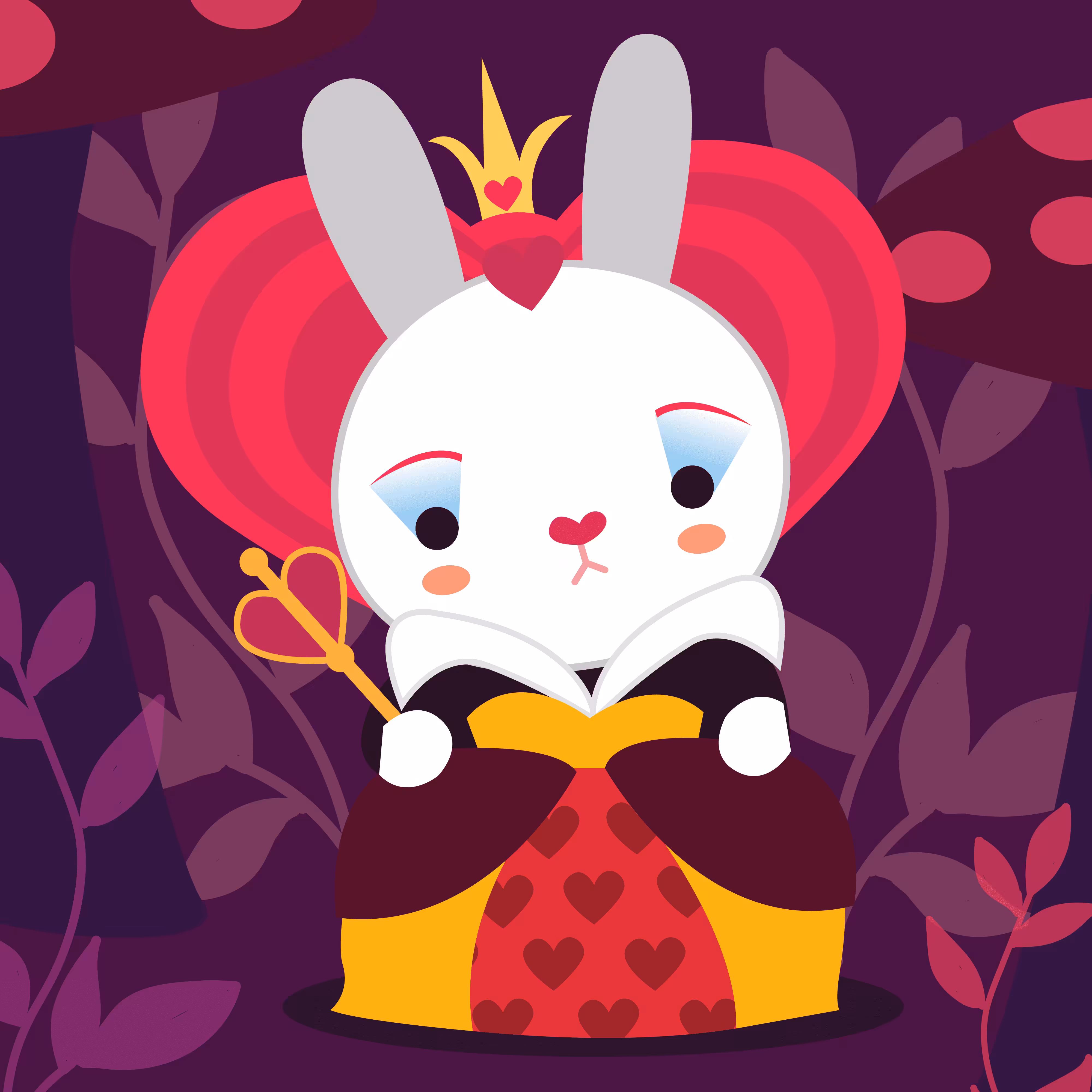 The Moody Bunny in wonderland
