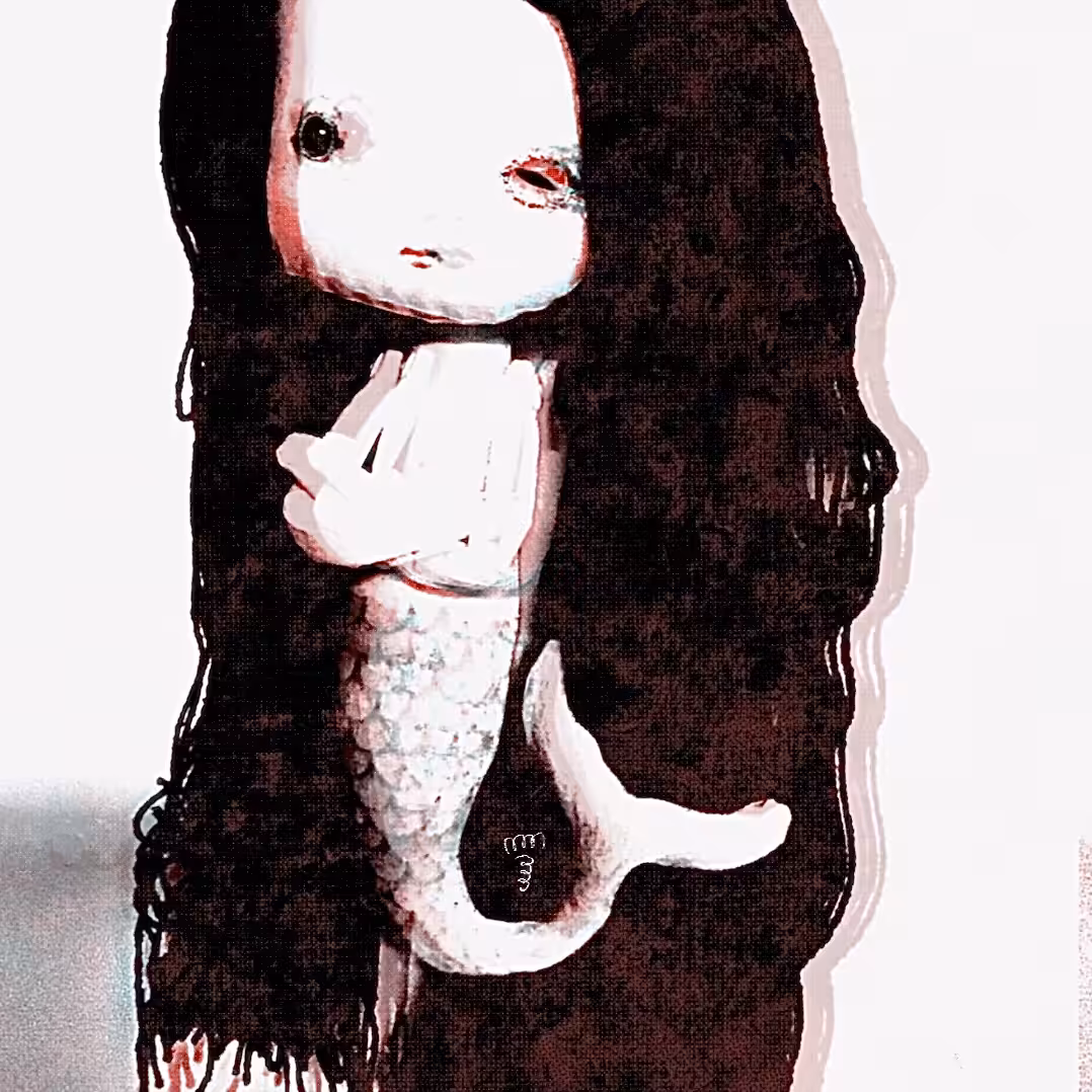 Mermaid art doll #03