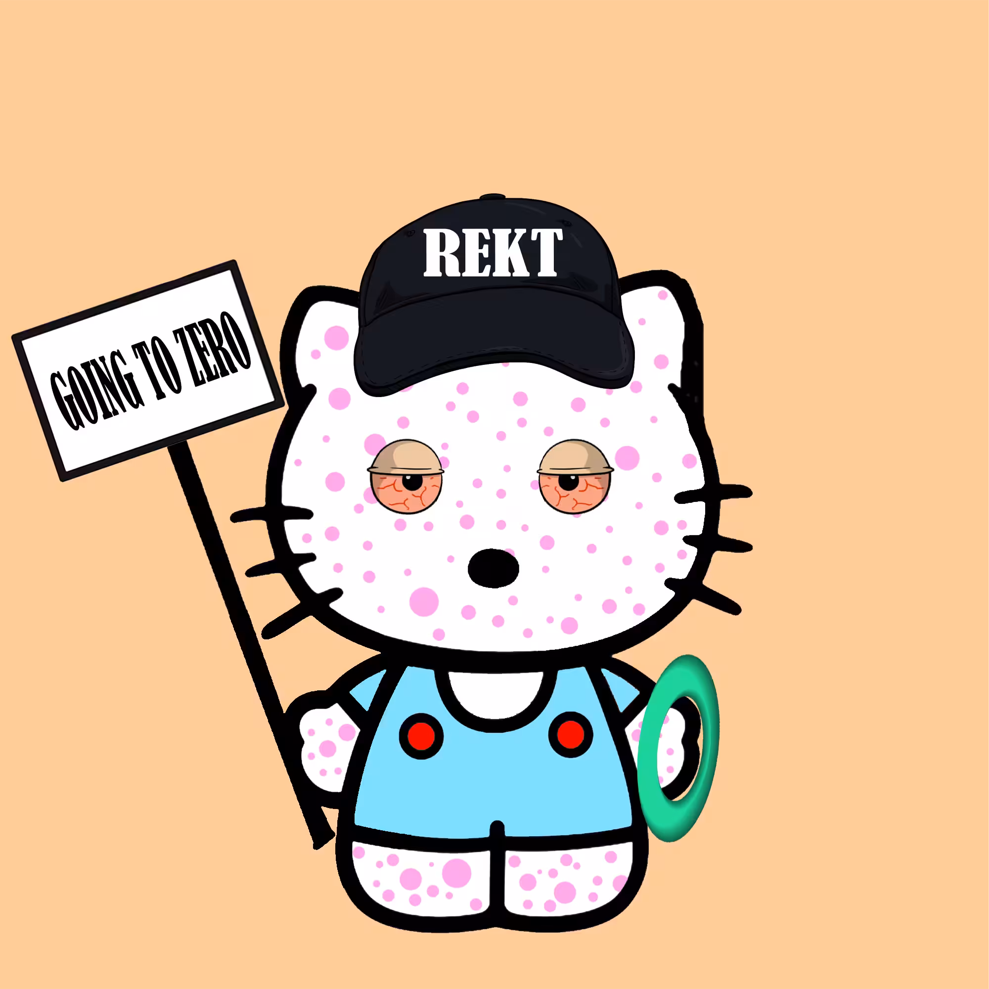 Hello Rekt Kitty - 580