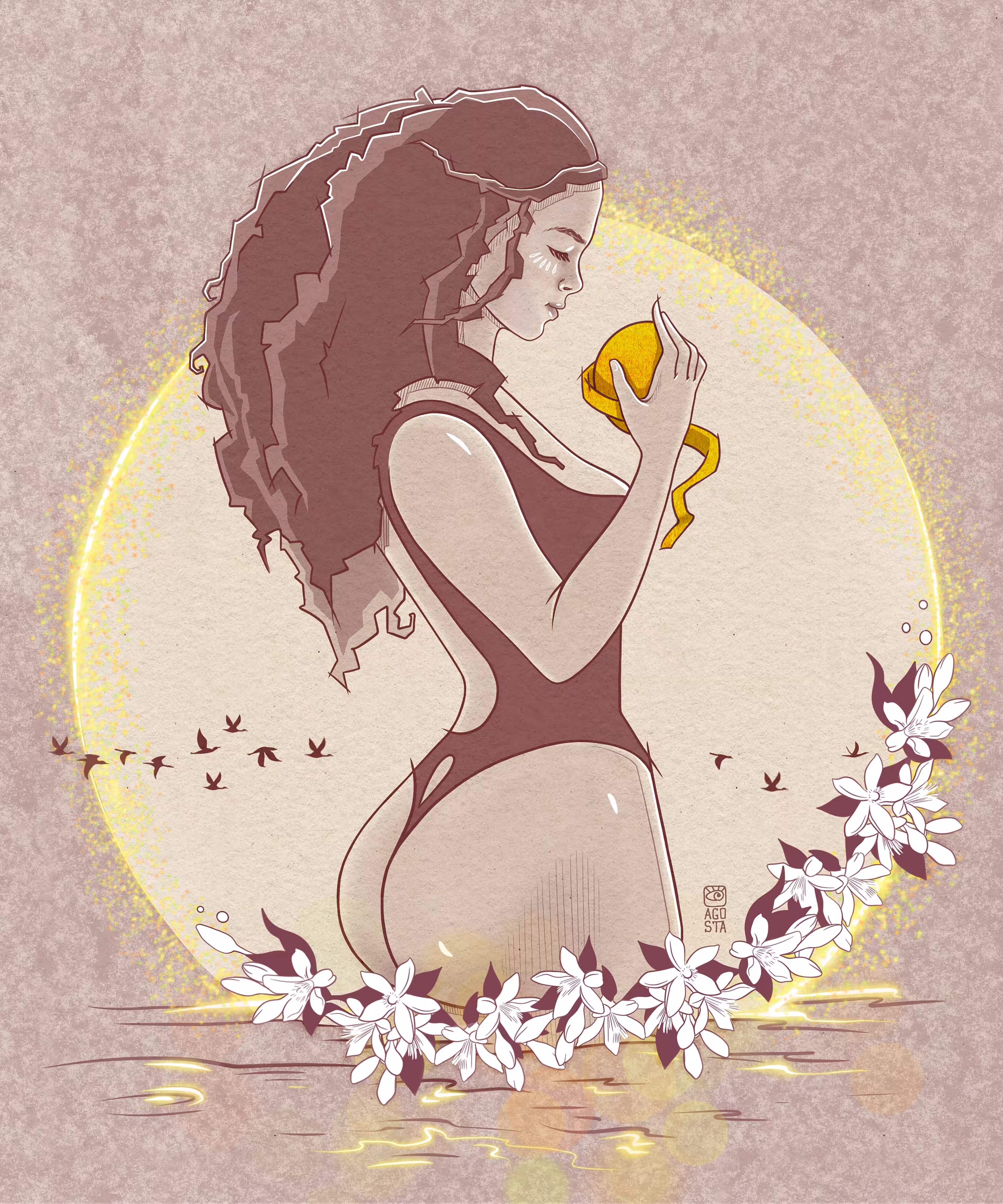 Juicy girl. 