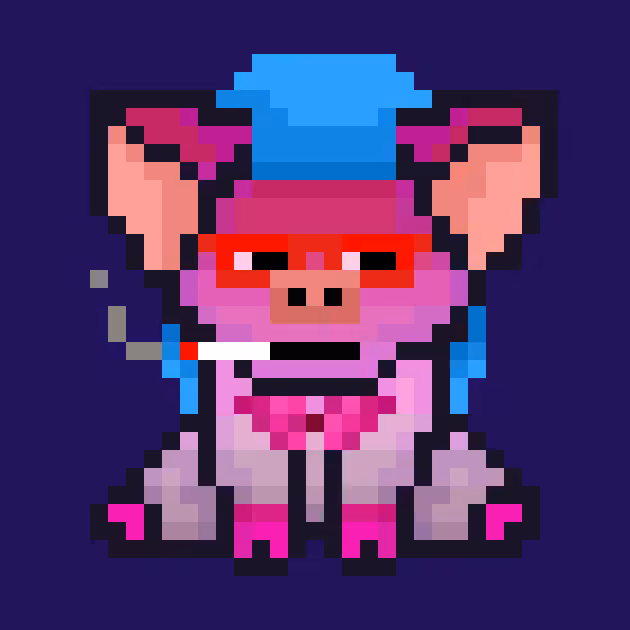 Punk Pig #02415