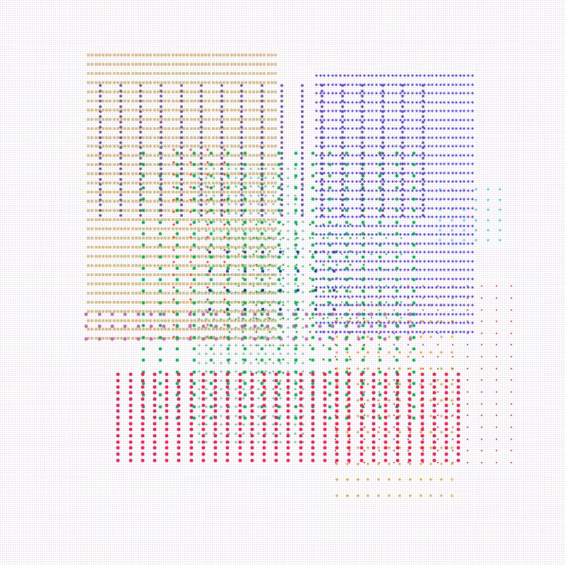 pointillist patchwork #31