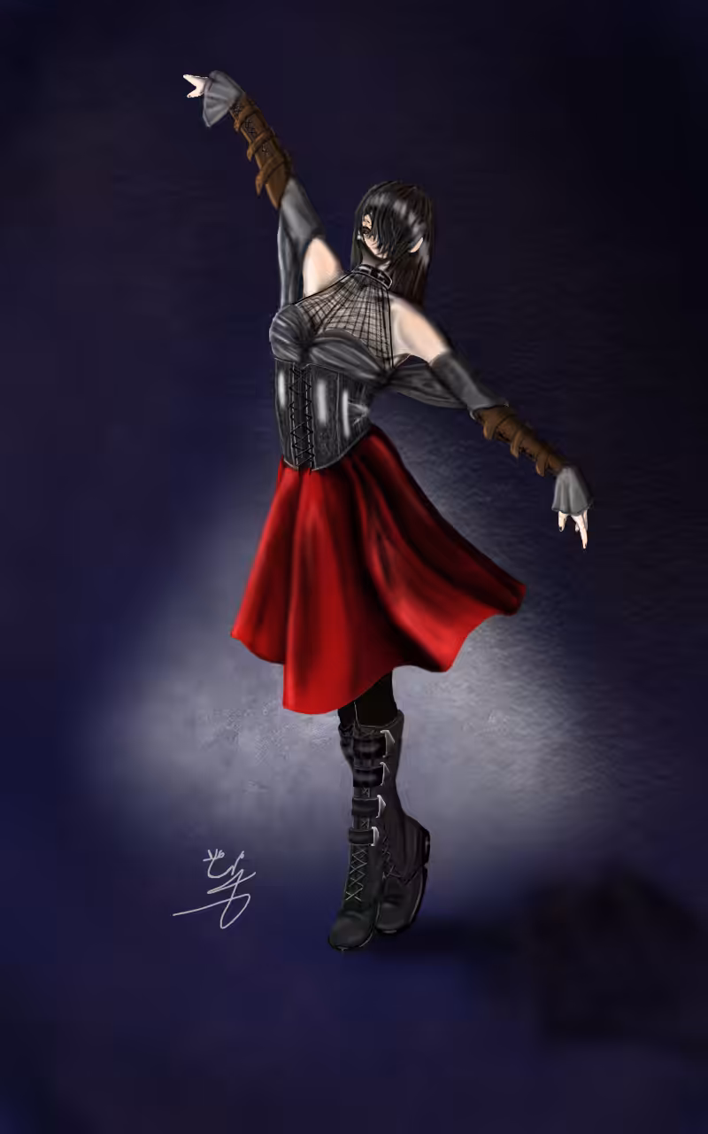 dance in dark