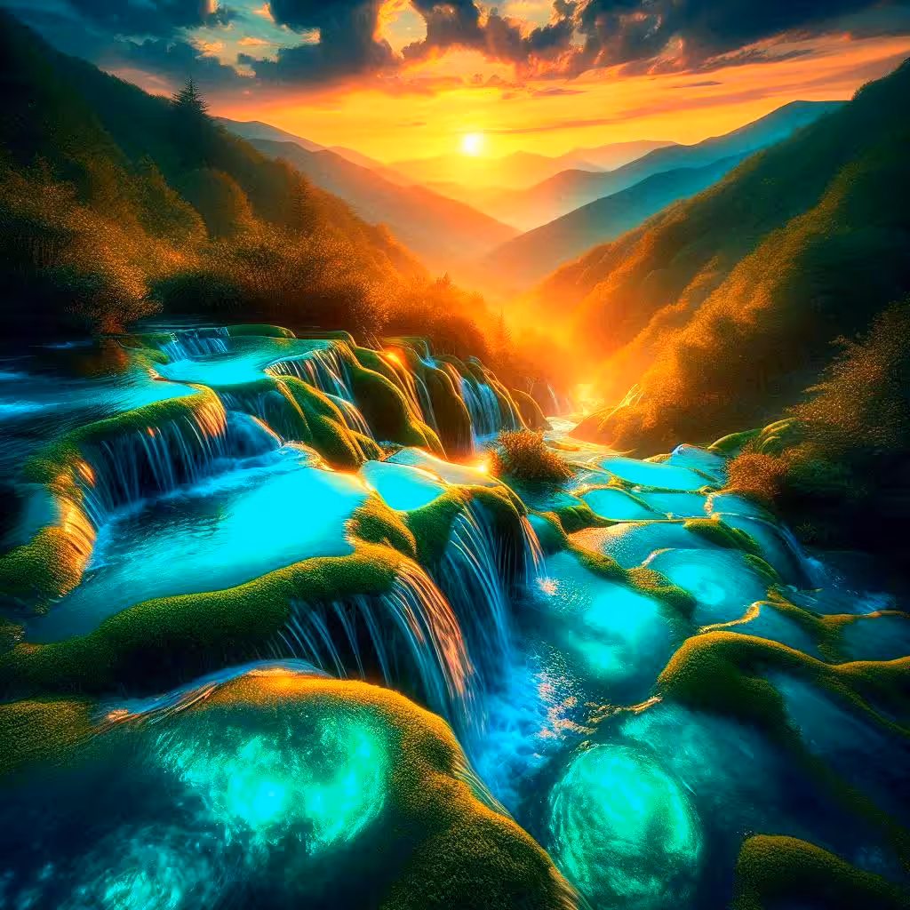 Aquamarine Falls