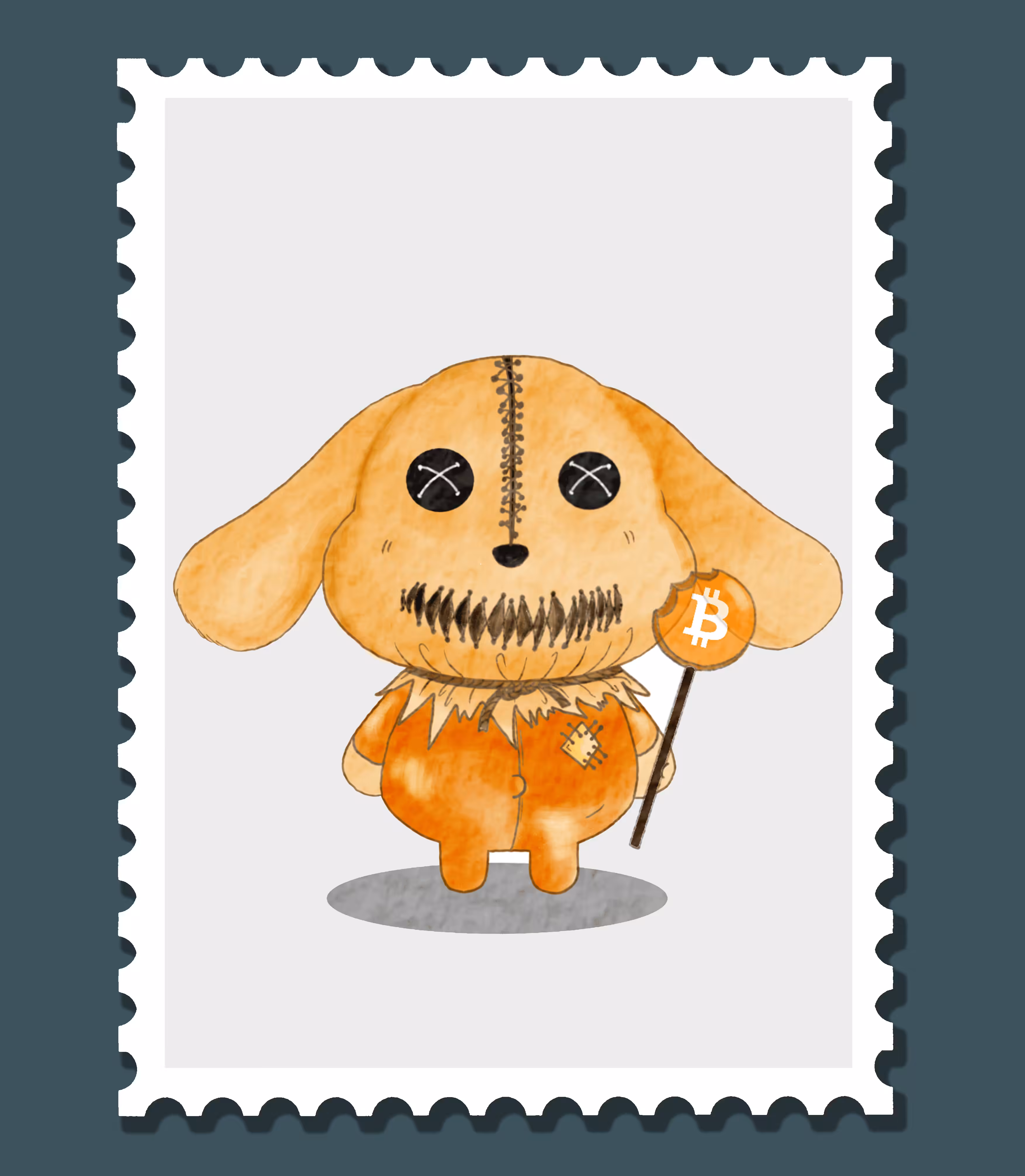 Stamp#018 little doggy 
