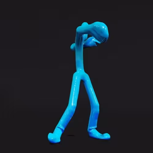Loose Skin Man - Blue