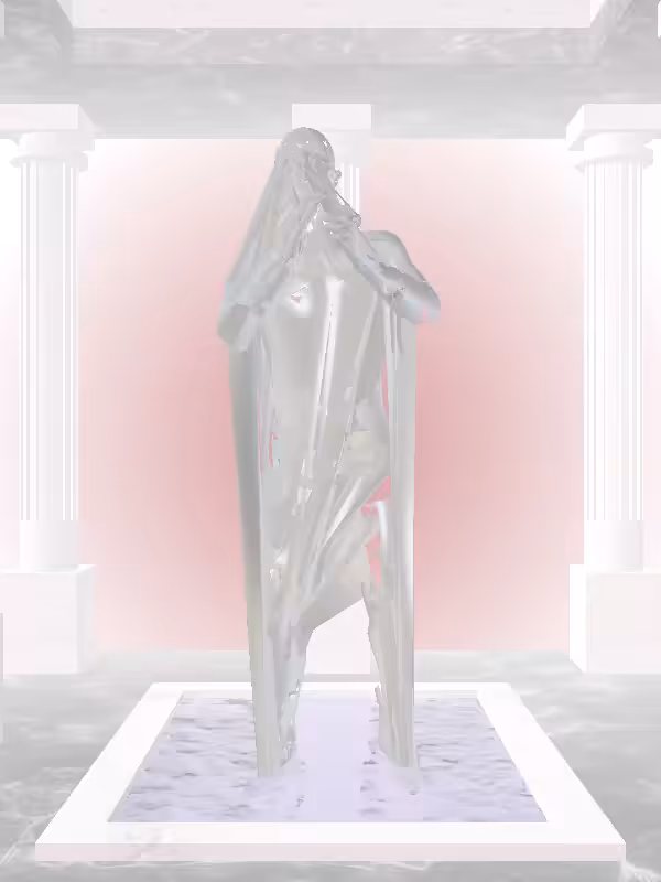 HeavenComputer: The Cheering Opalescent Onyx Man #4049