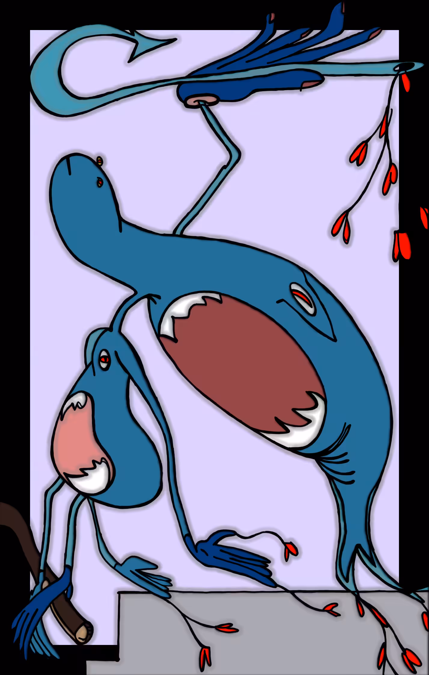 FISH.BIRD.WORM.MAN