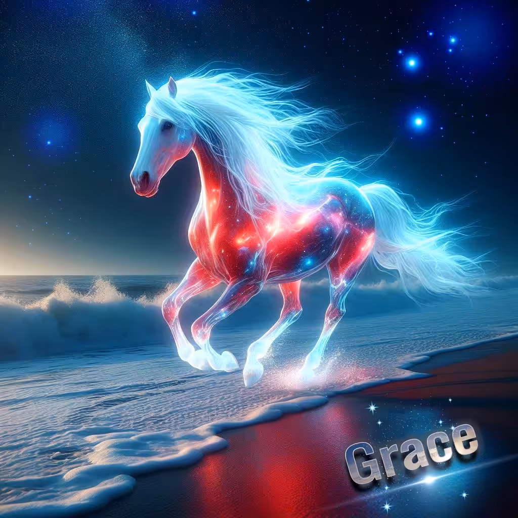 Celestial Steeds: Grace