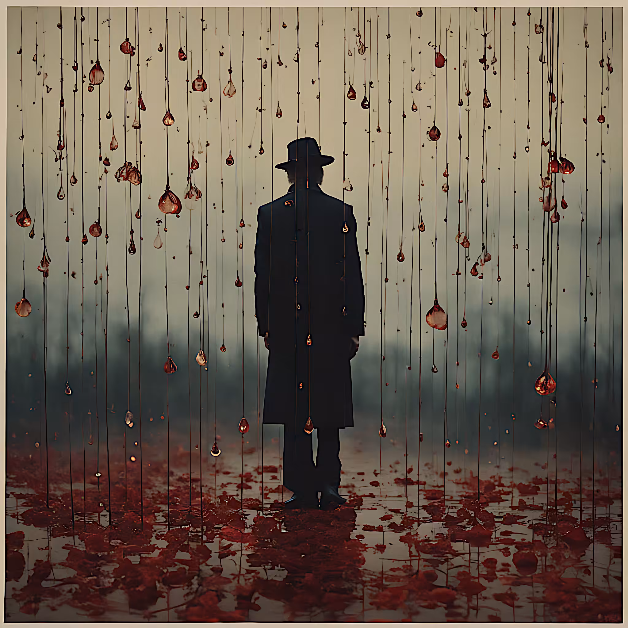 "Echoes of Crimson Rain"
