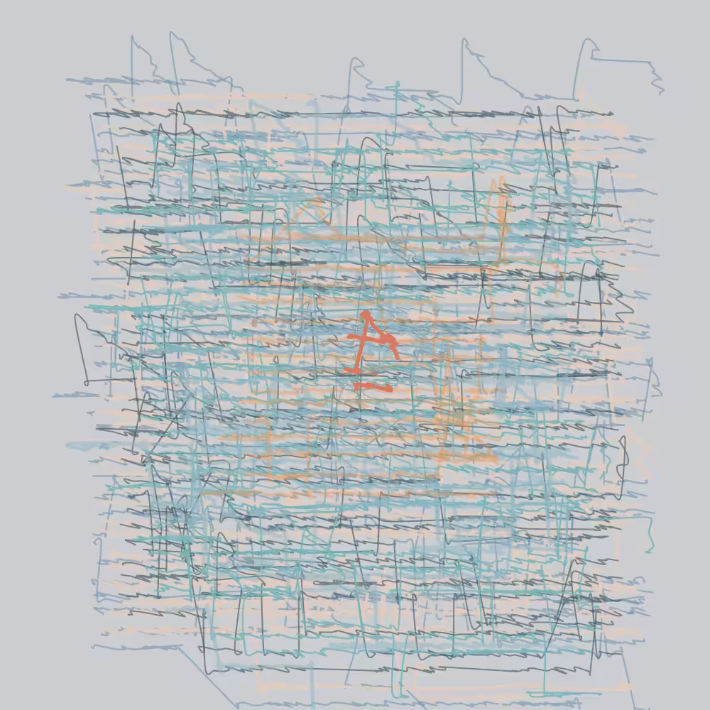 Asemic Palimpsest #003