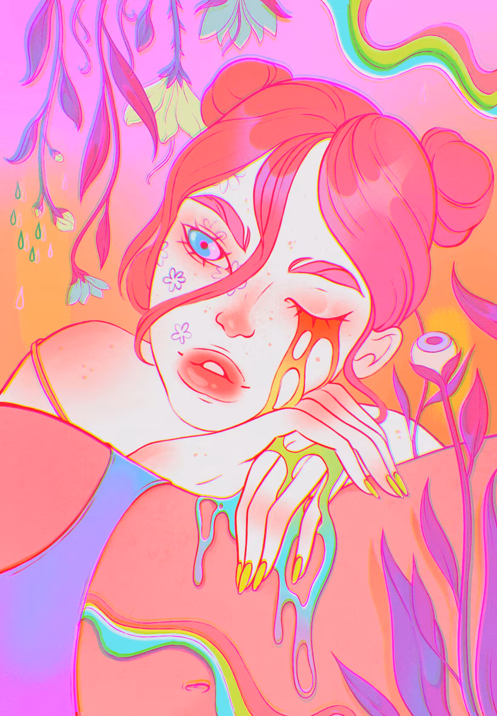 GM | Rainbow tears