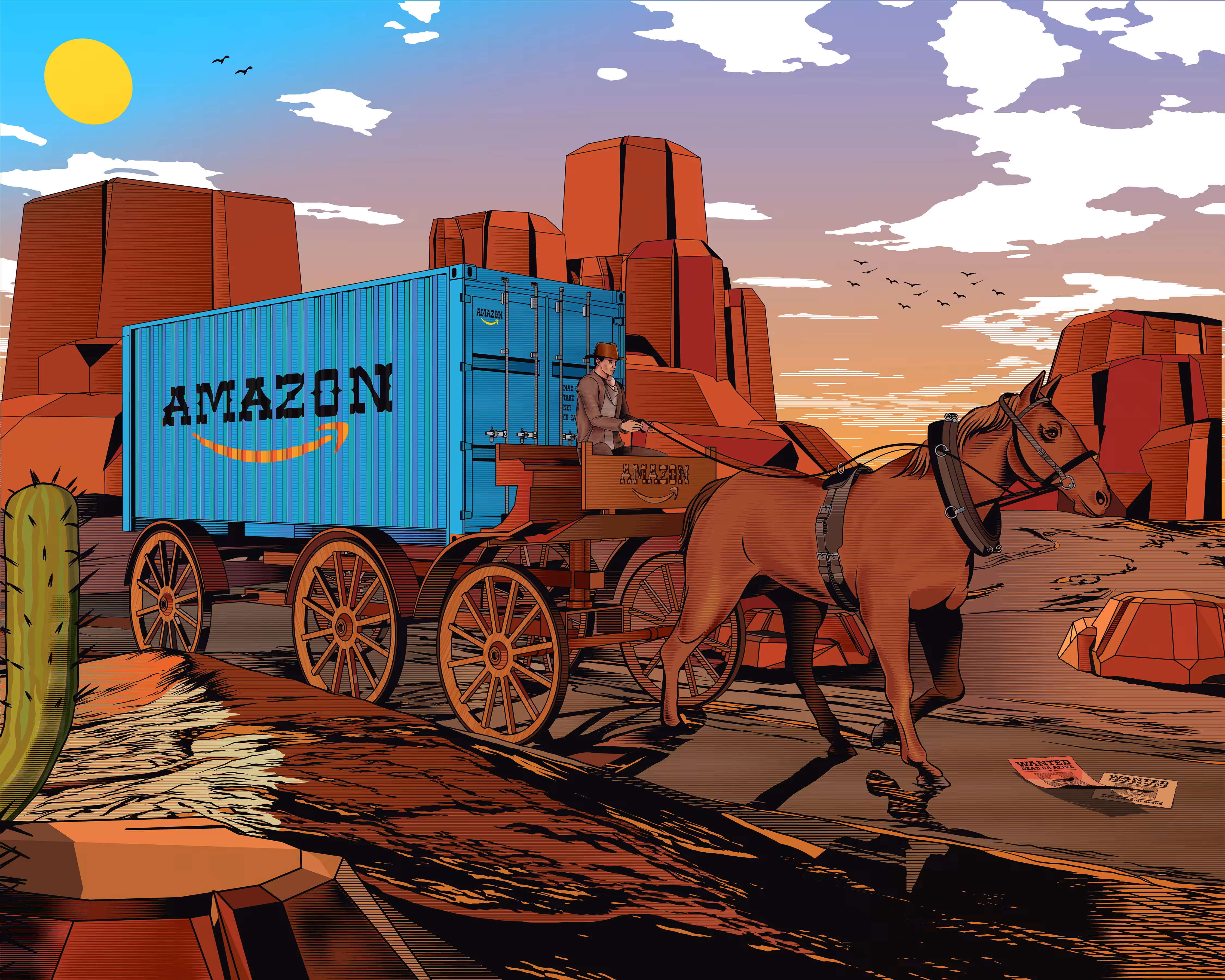 Amazon in the Wild West