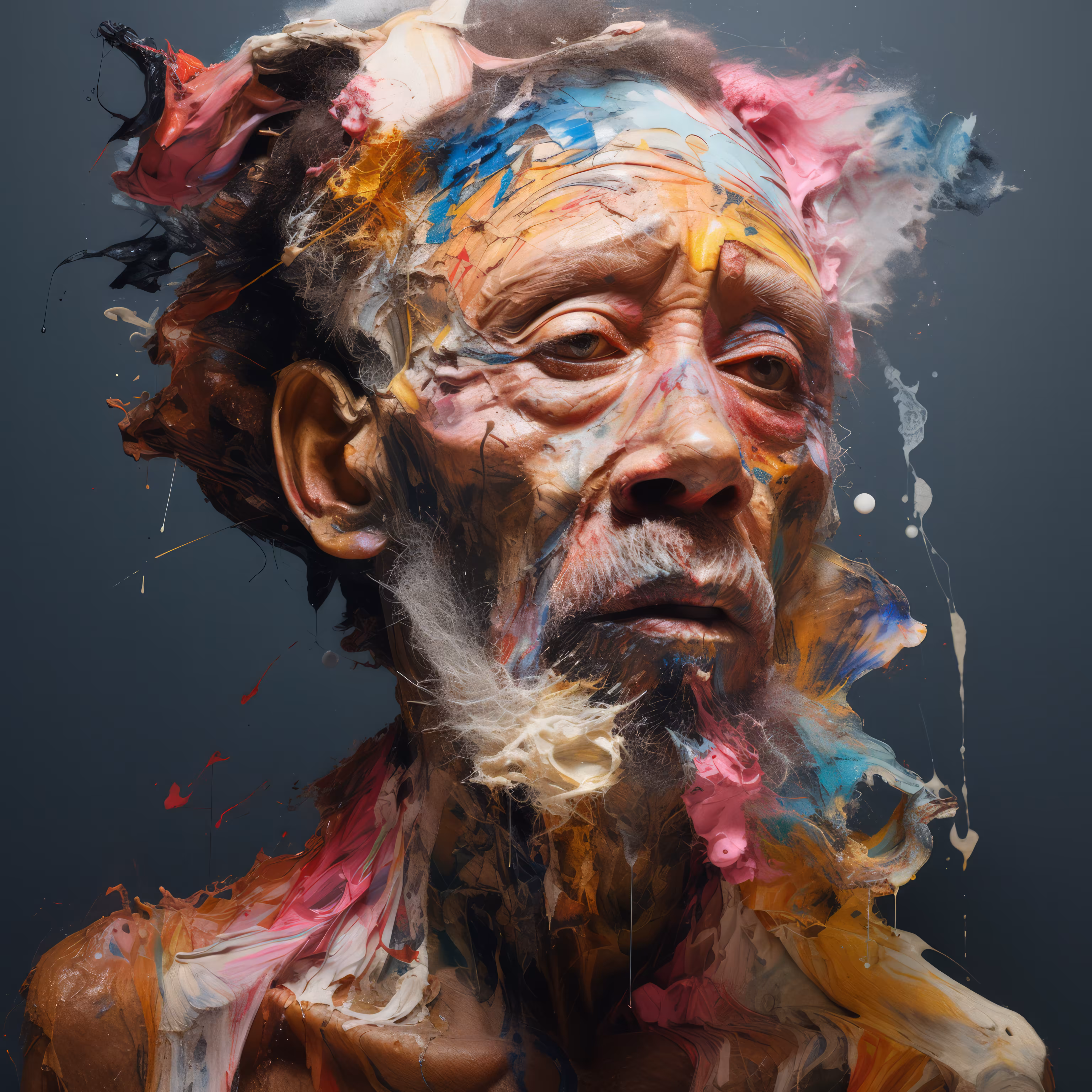 Painted Heads: #17