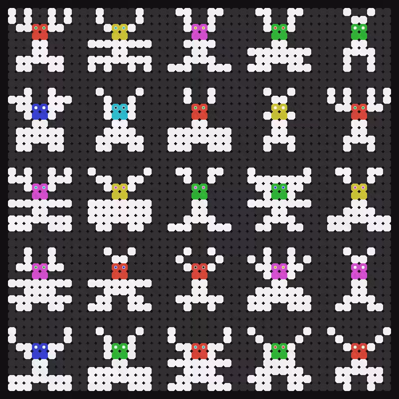8x8 Pixel Creatures #196