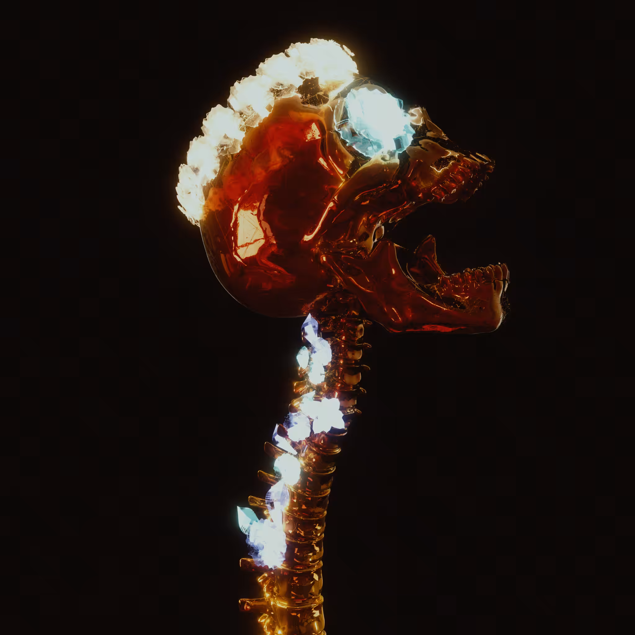 In the form of a skeleton #20
