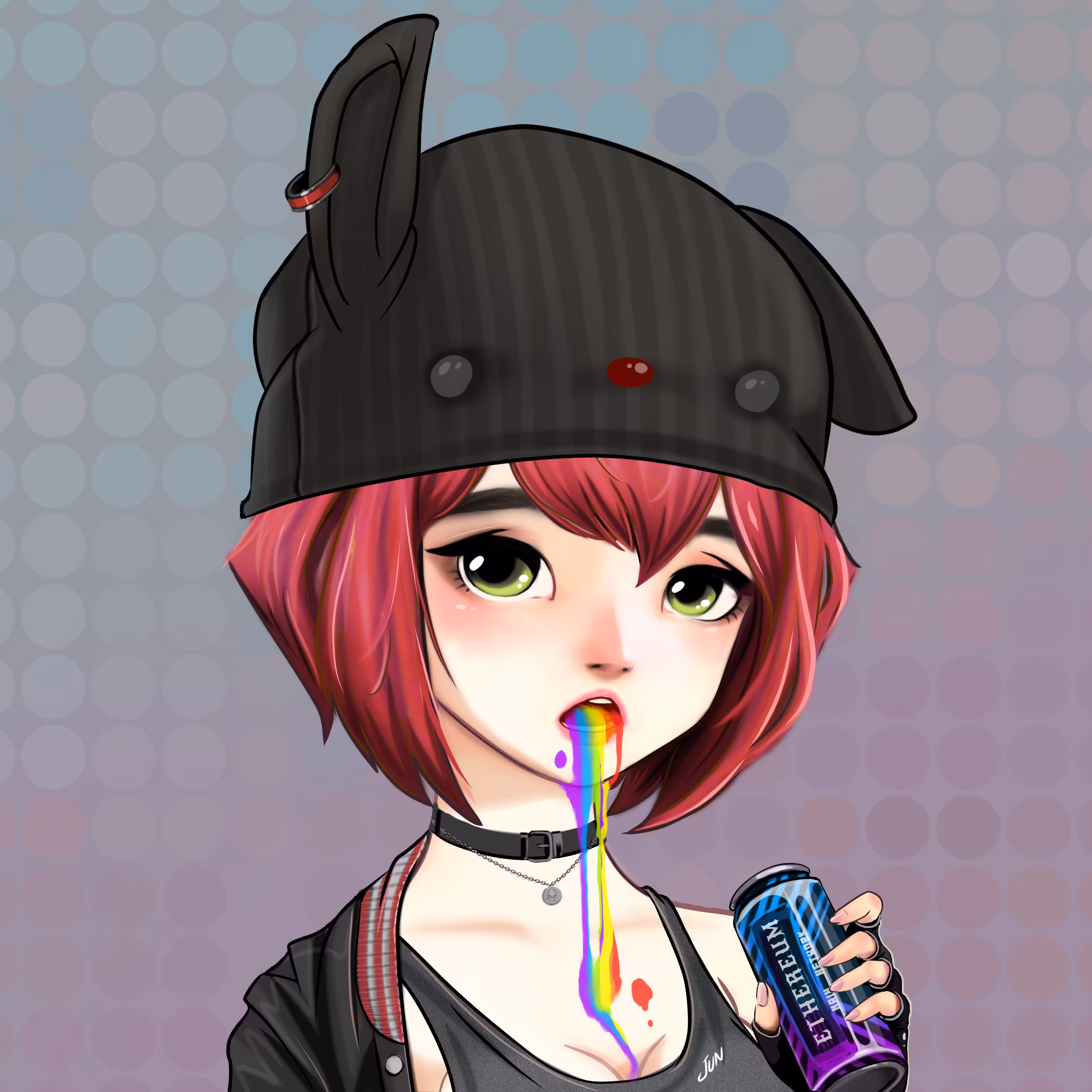 Jungirls​ #020 black​ bunny​