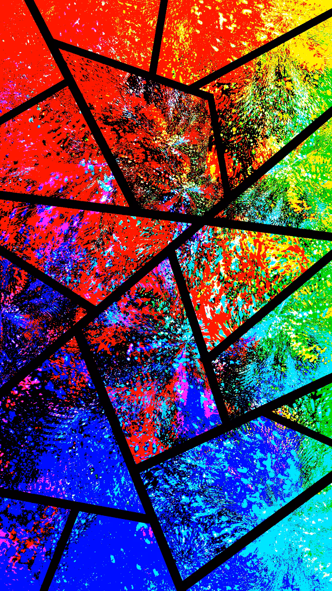 Cell Phone Vitray #021