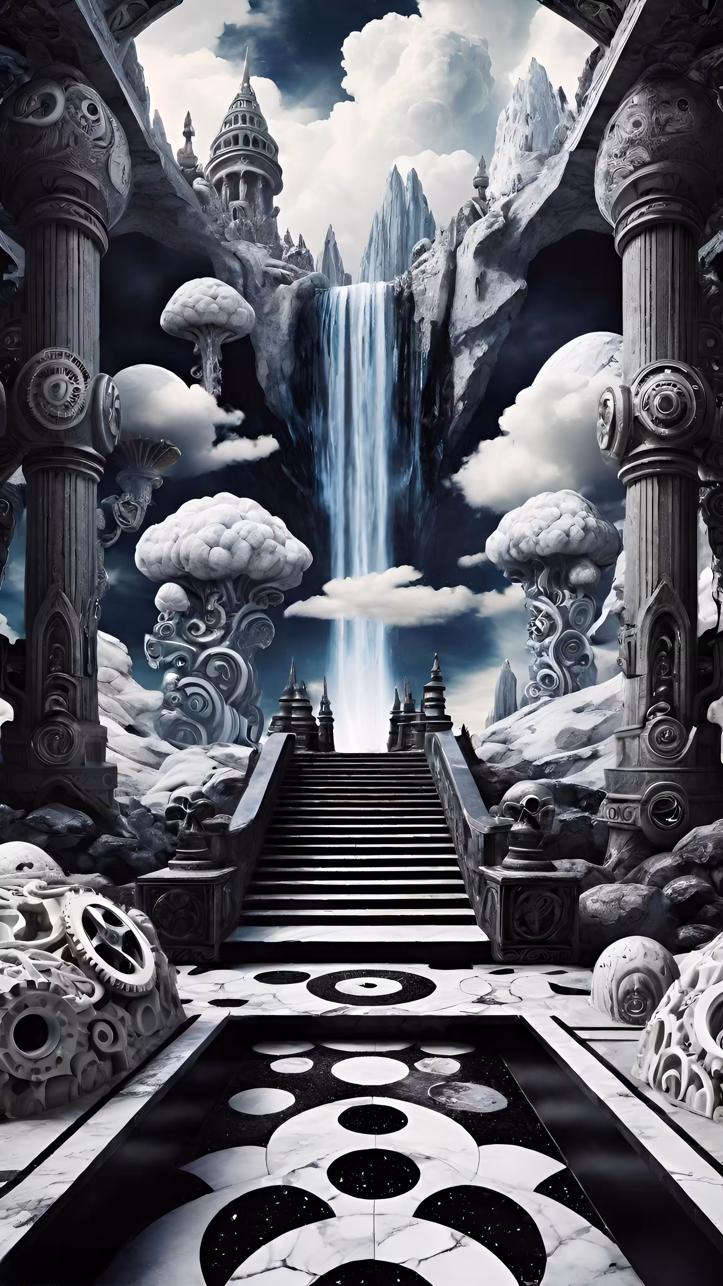 Ontological Chiaroscuro: Interwoven Essence: Ontological Chiaroscuro: The Interwoven Essence of Dreams and Existence #53
