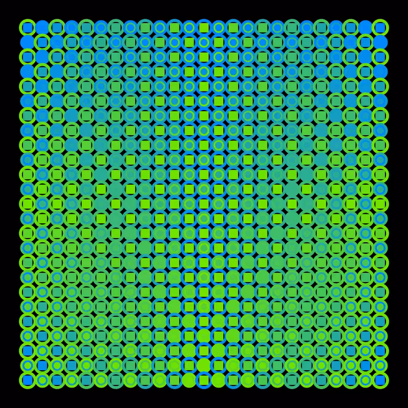Hyper-Vasarely #14