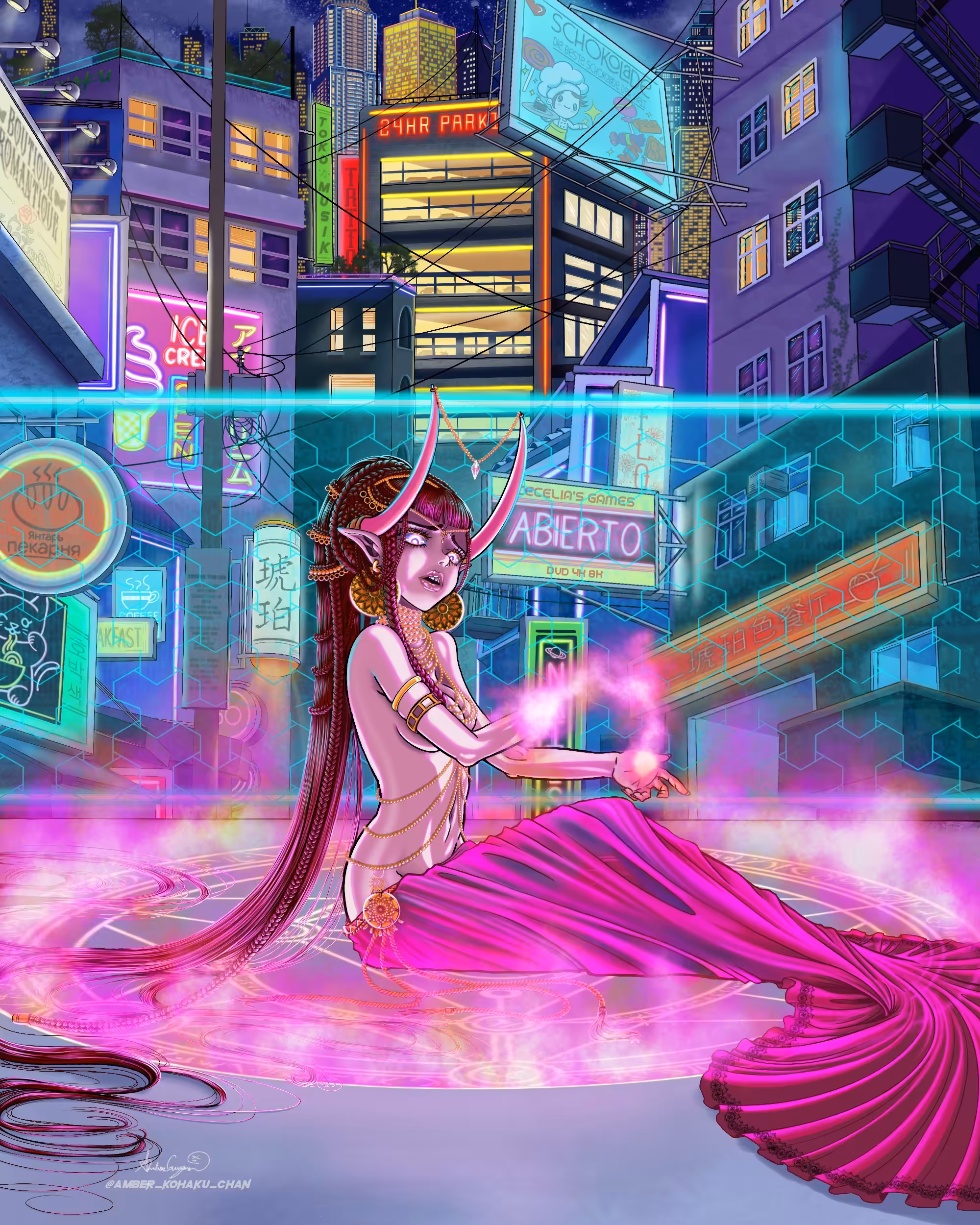 To Infinity and Neon