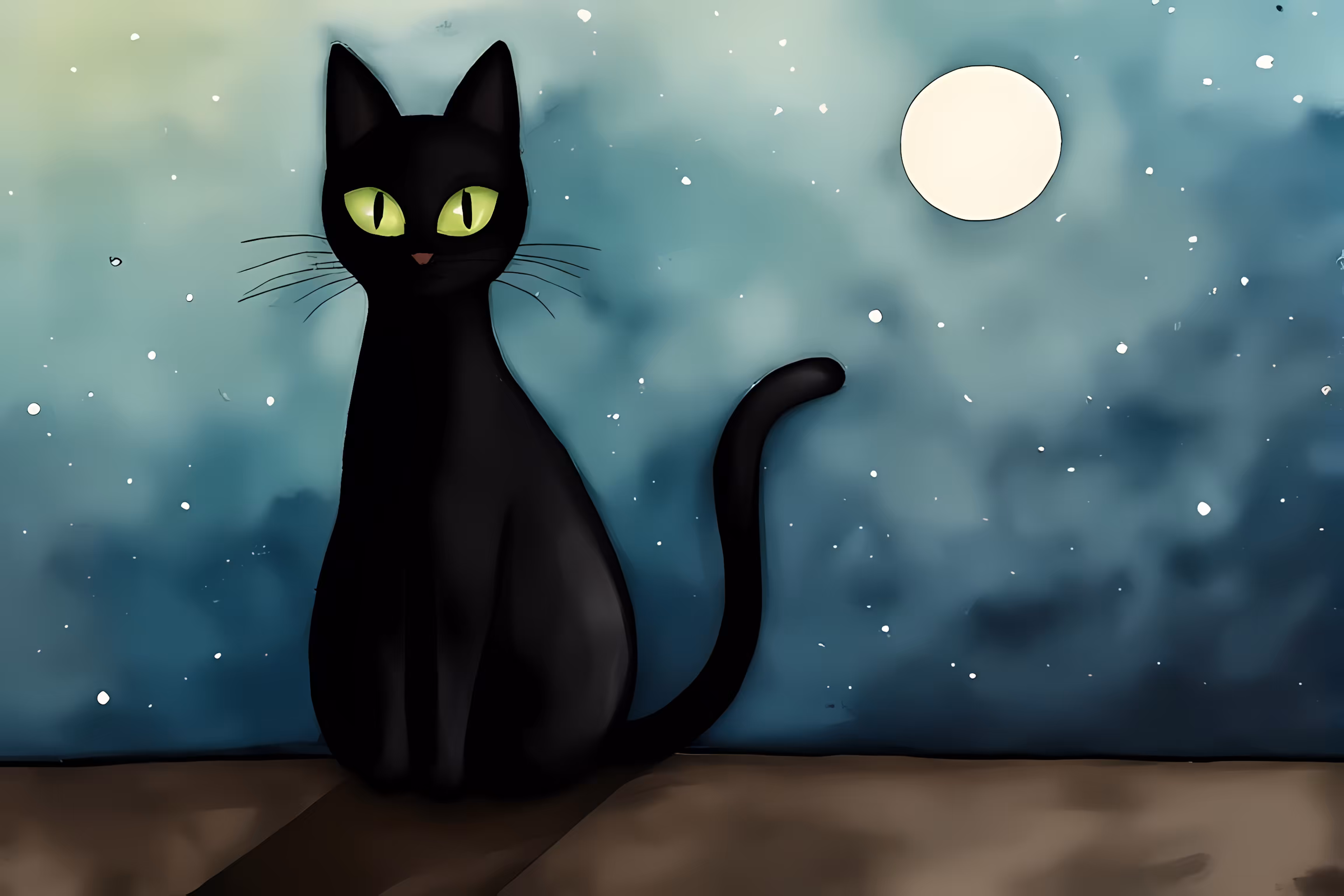 Moon Cat: Guardian of the Stars