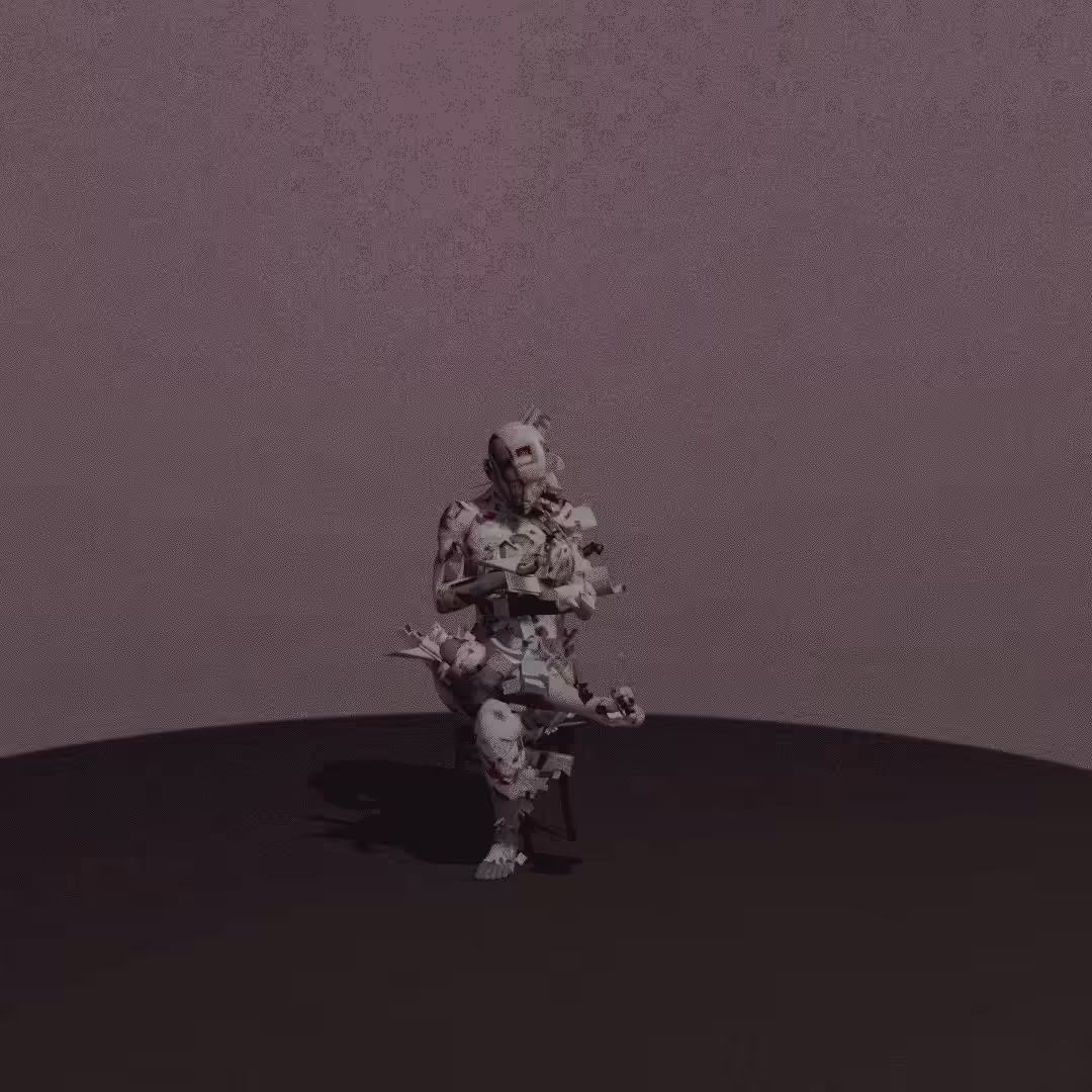 Shiny spheres in an ether of pixels